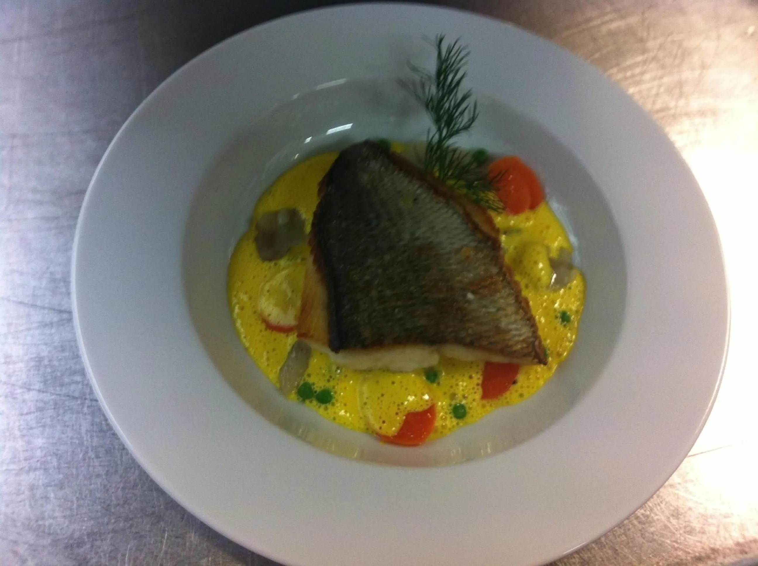 Food and drinks in Hôtellerie Saint Jean