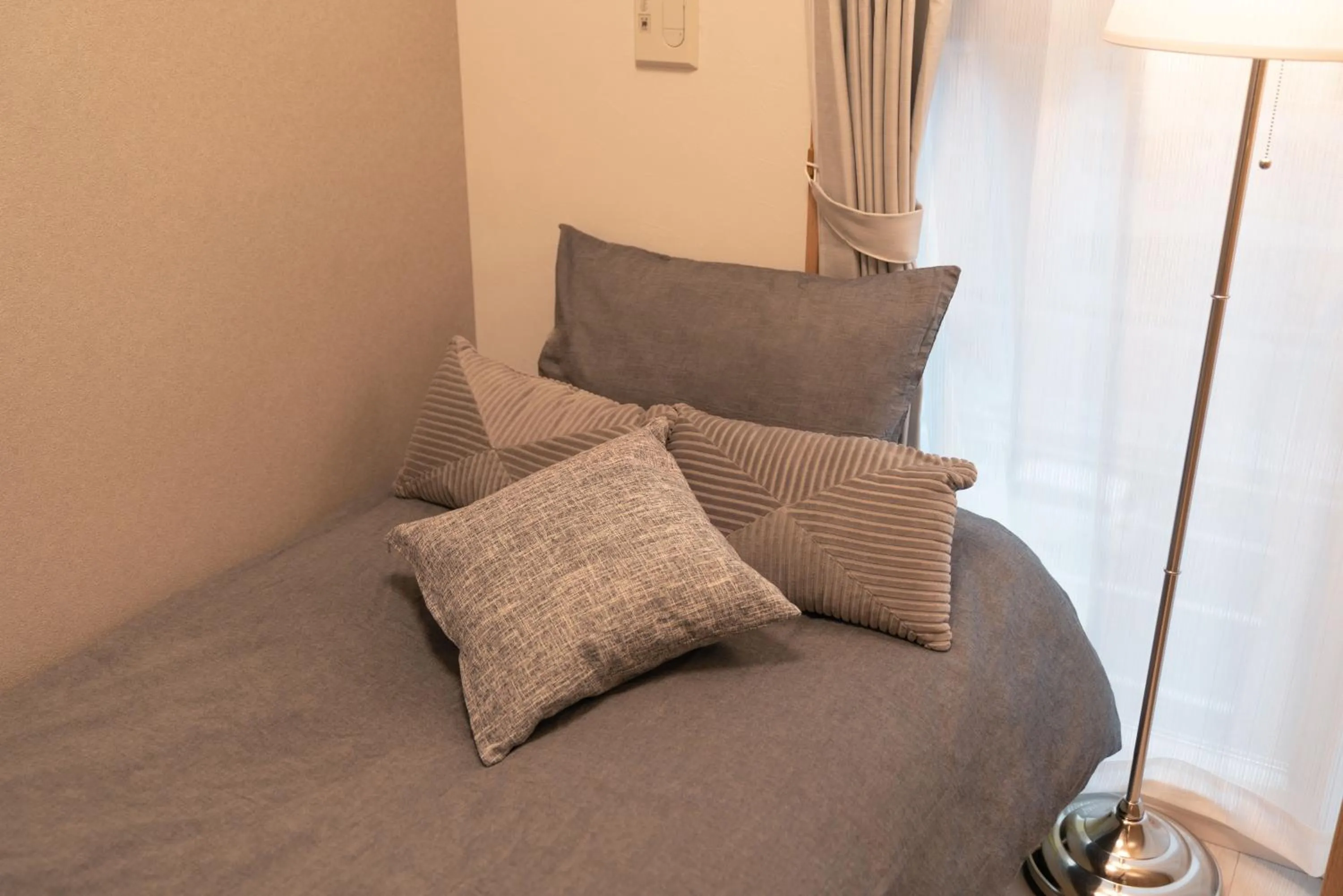 Bed in OSAKA SUNSHINE TOWER83