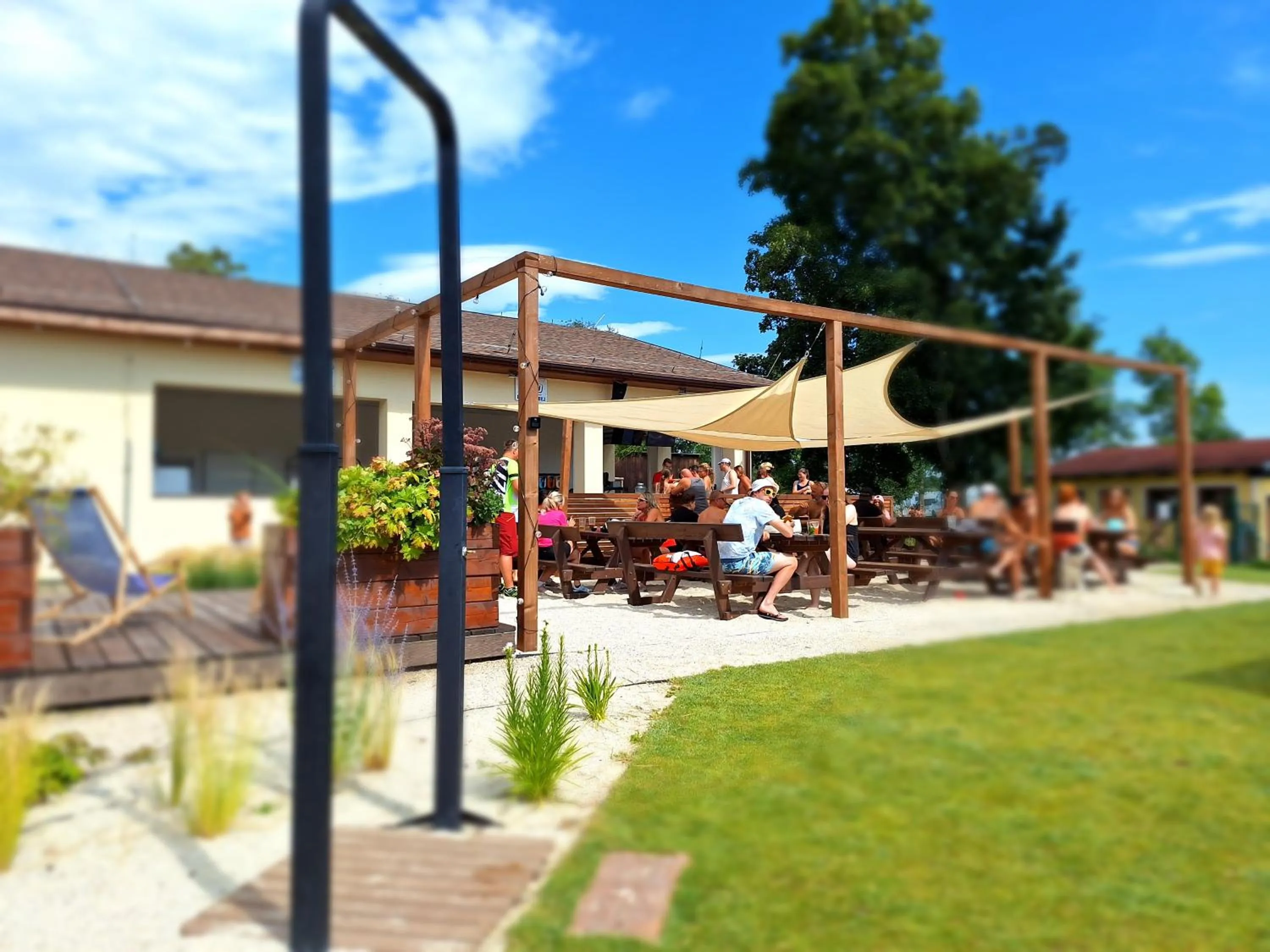 Garden in Hotel Na Pláži