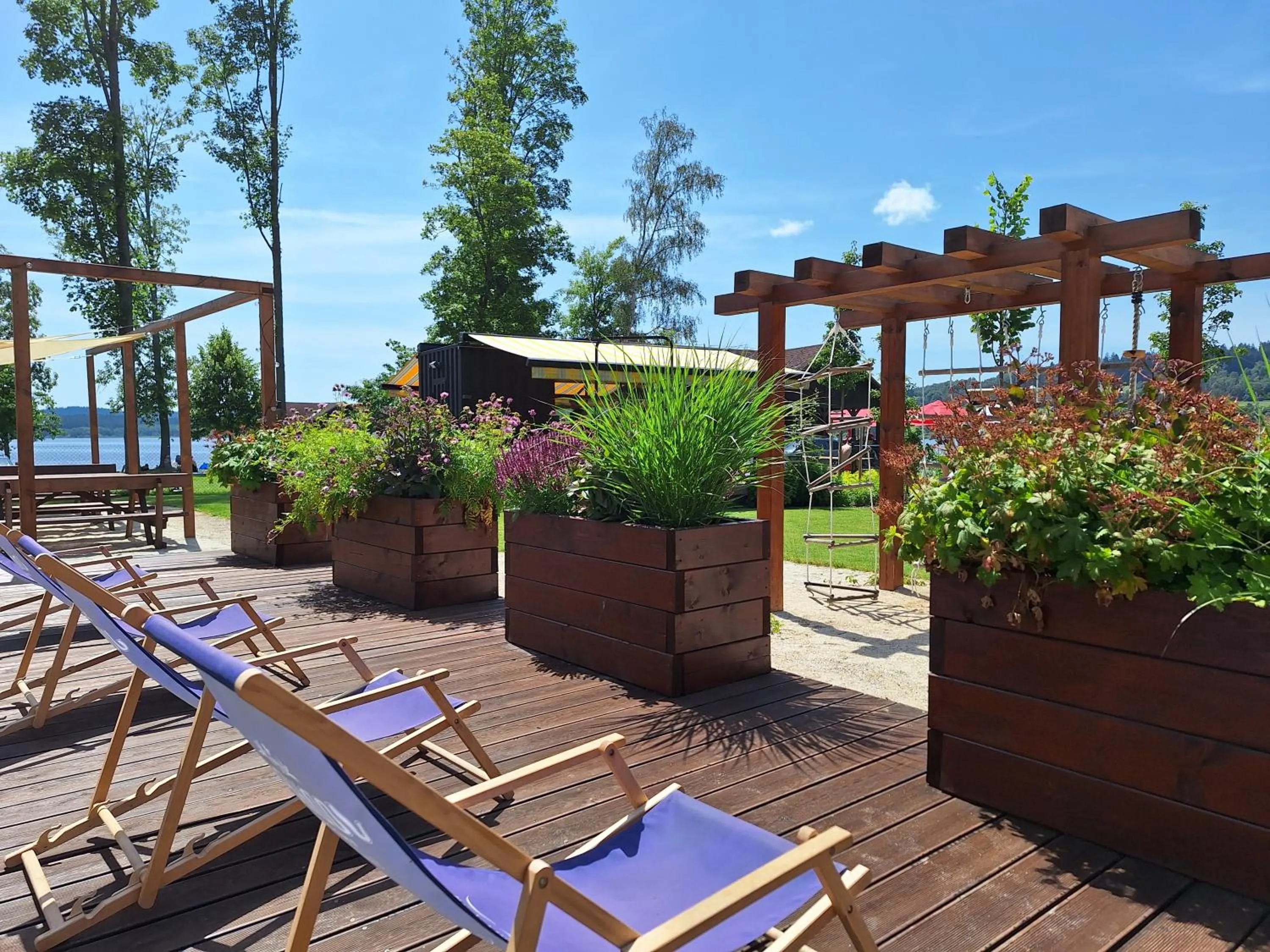 Garden in Hotel Na Pláži