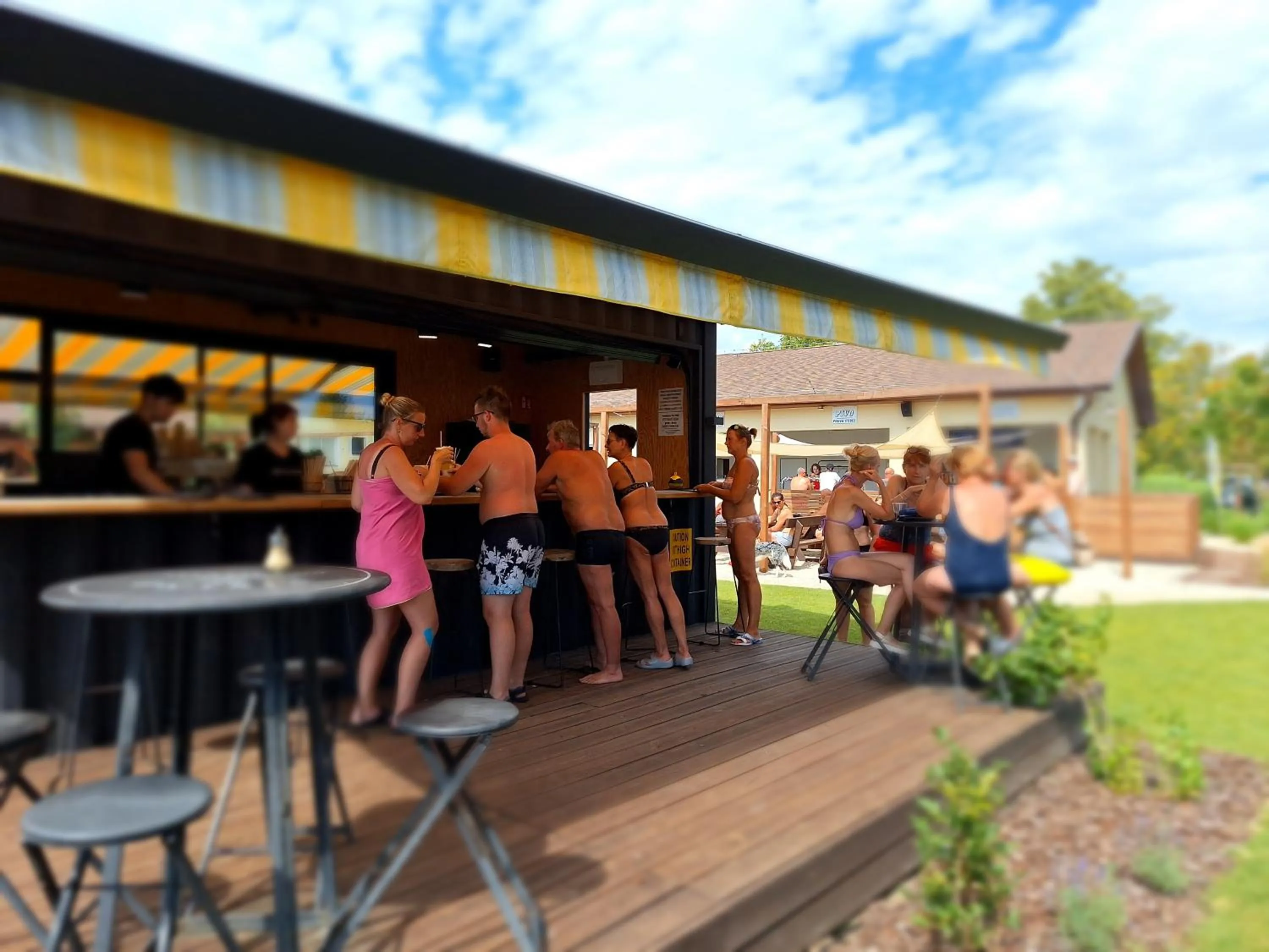 Garden in Hotel Na Pláži