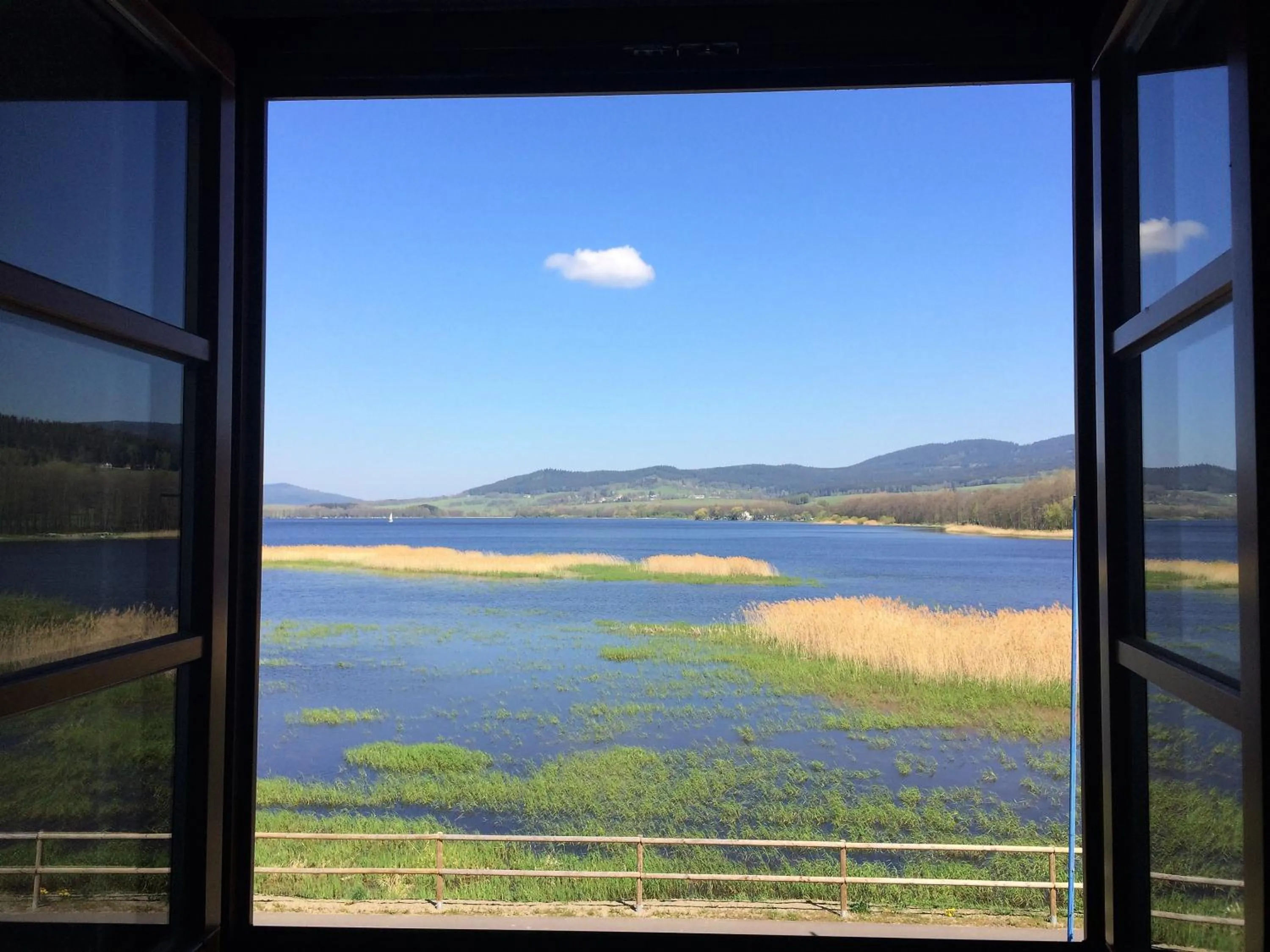 Lake view in Hotel Na Pláži