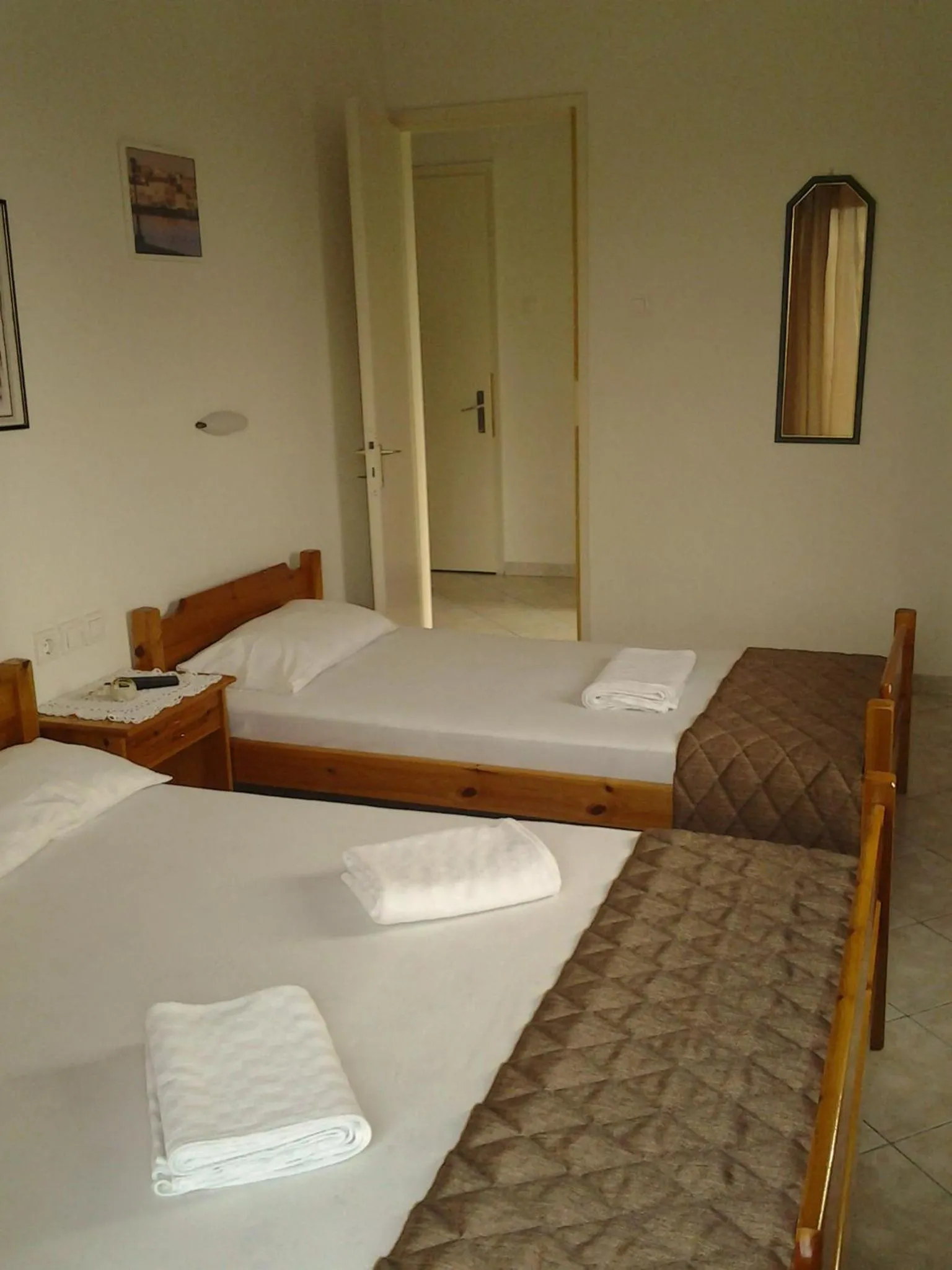 Bedroom, Bed in Galini Apartments