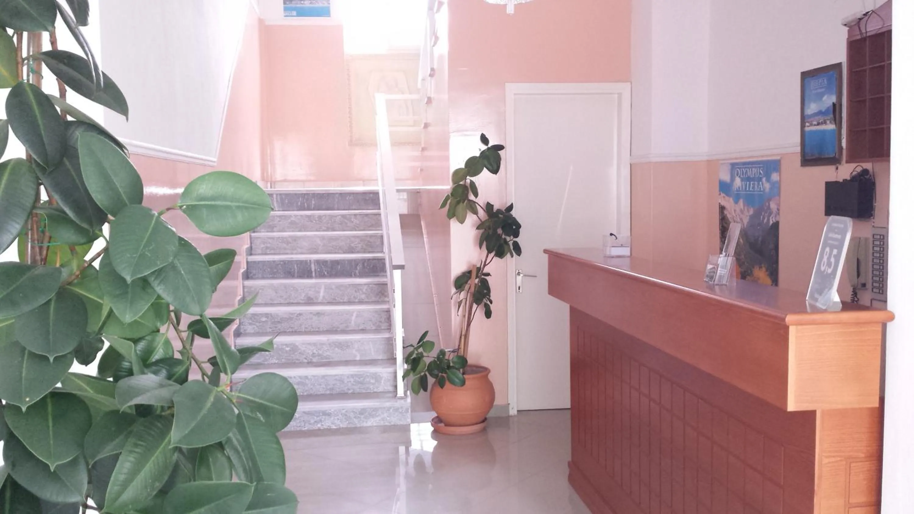 Lobby or reception in Galini Apartments