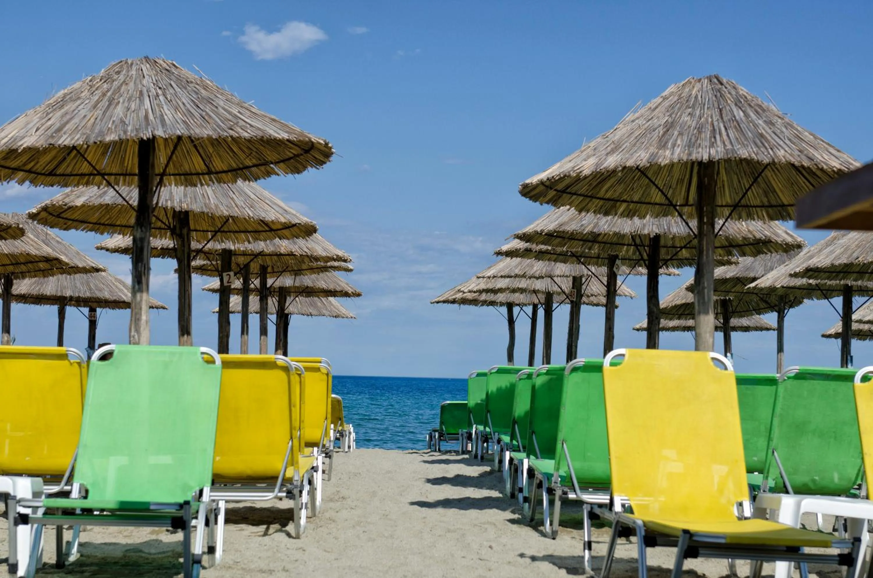 Beach in Galini Apartments