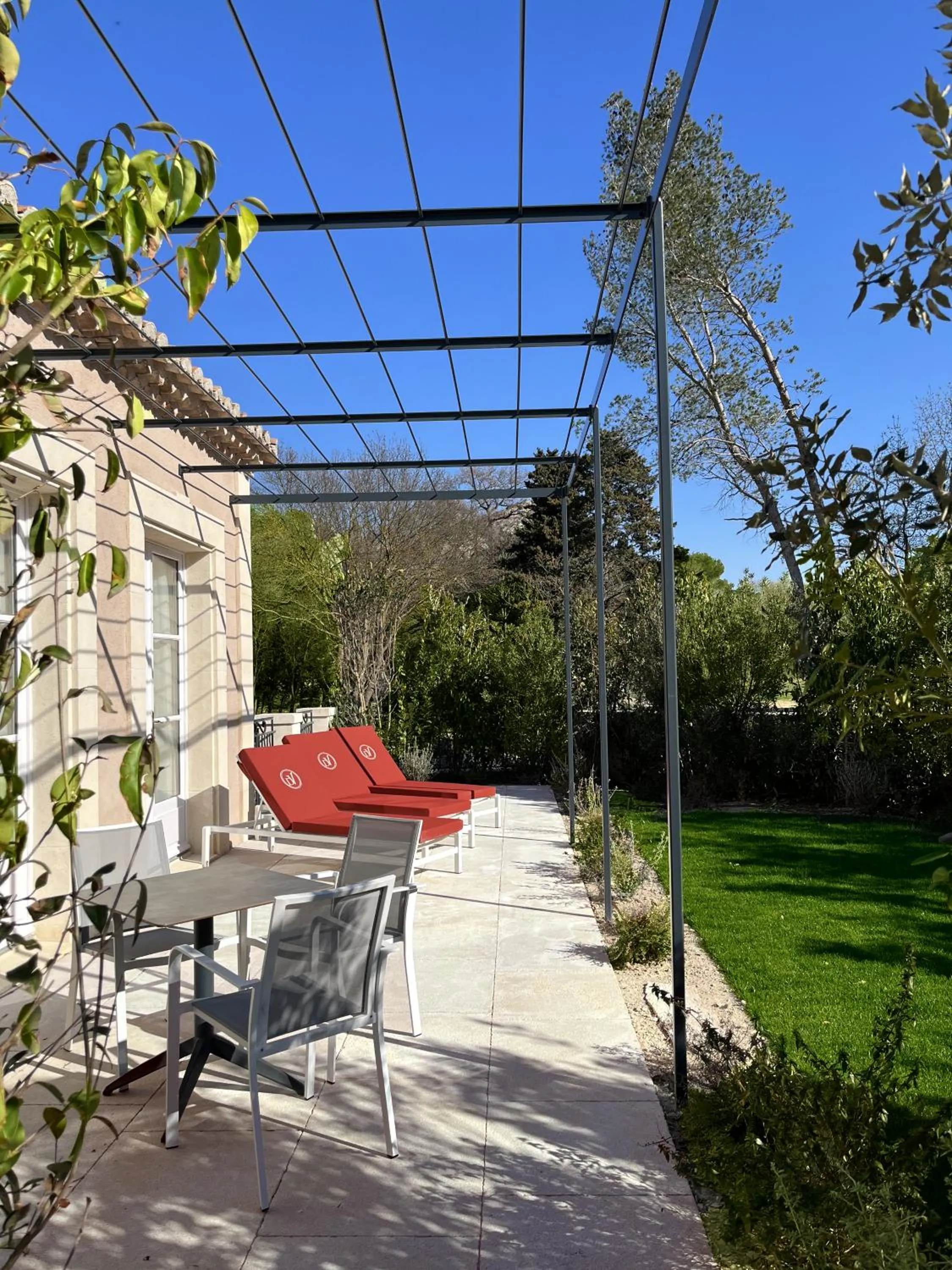 Patio in Domaine de Valmouriane