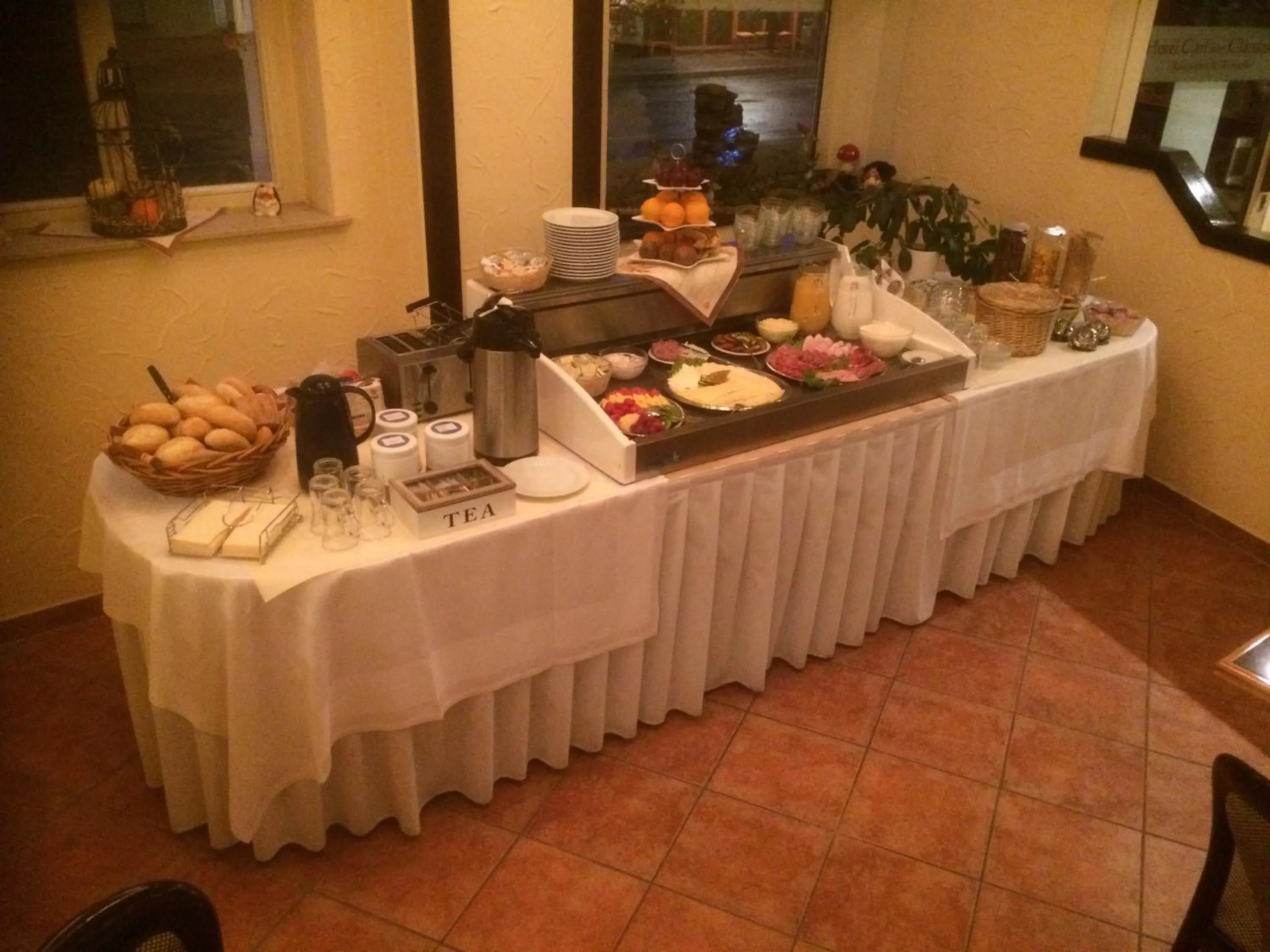 Breakfast in Hotel Carl von Clausewitz