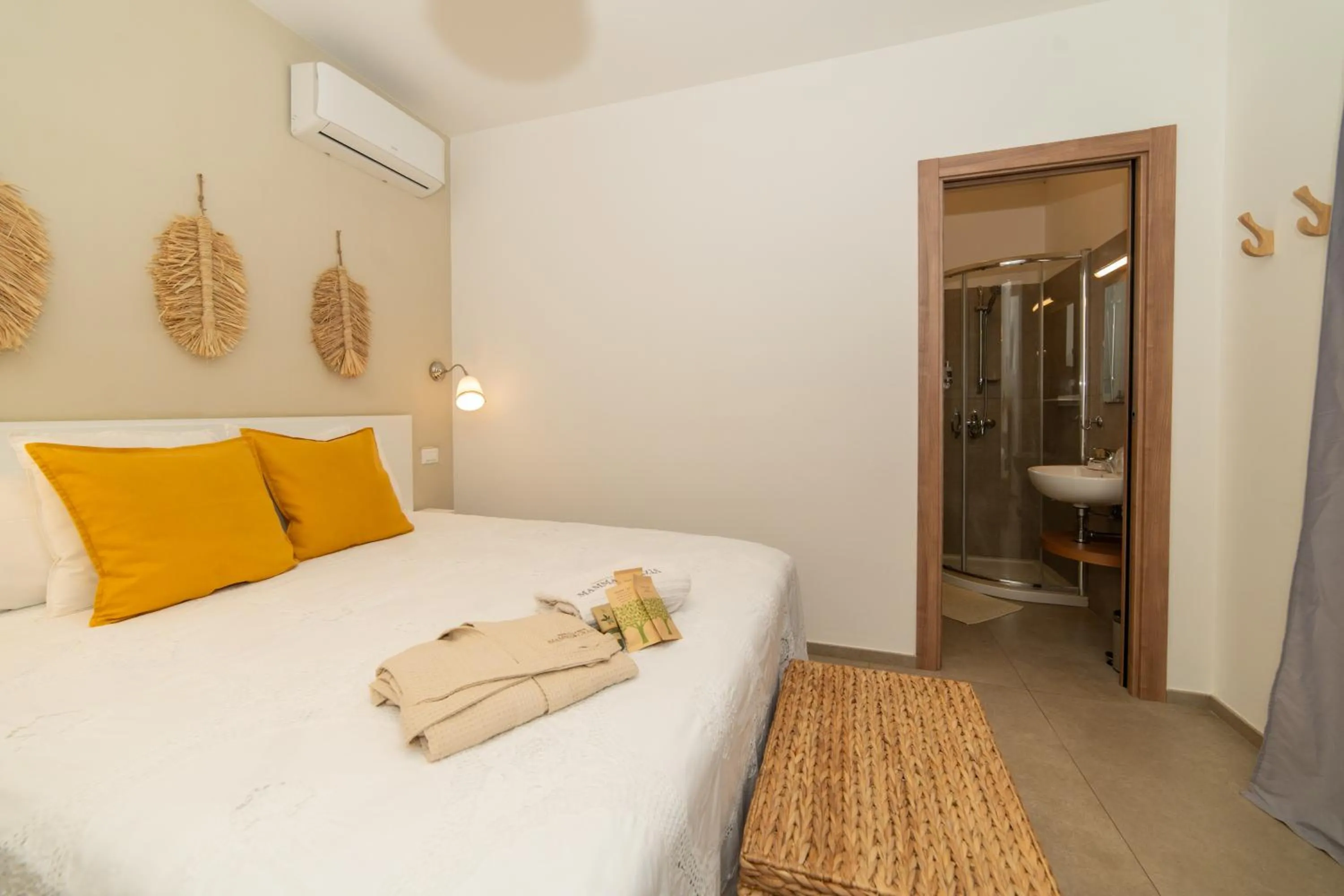 Bed in Villa Mamma Grazia Rooms