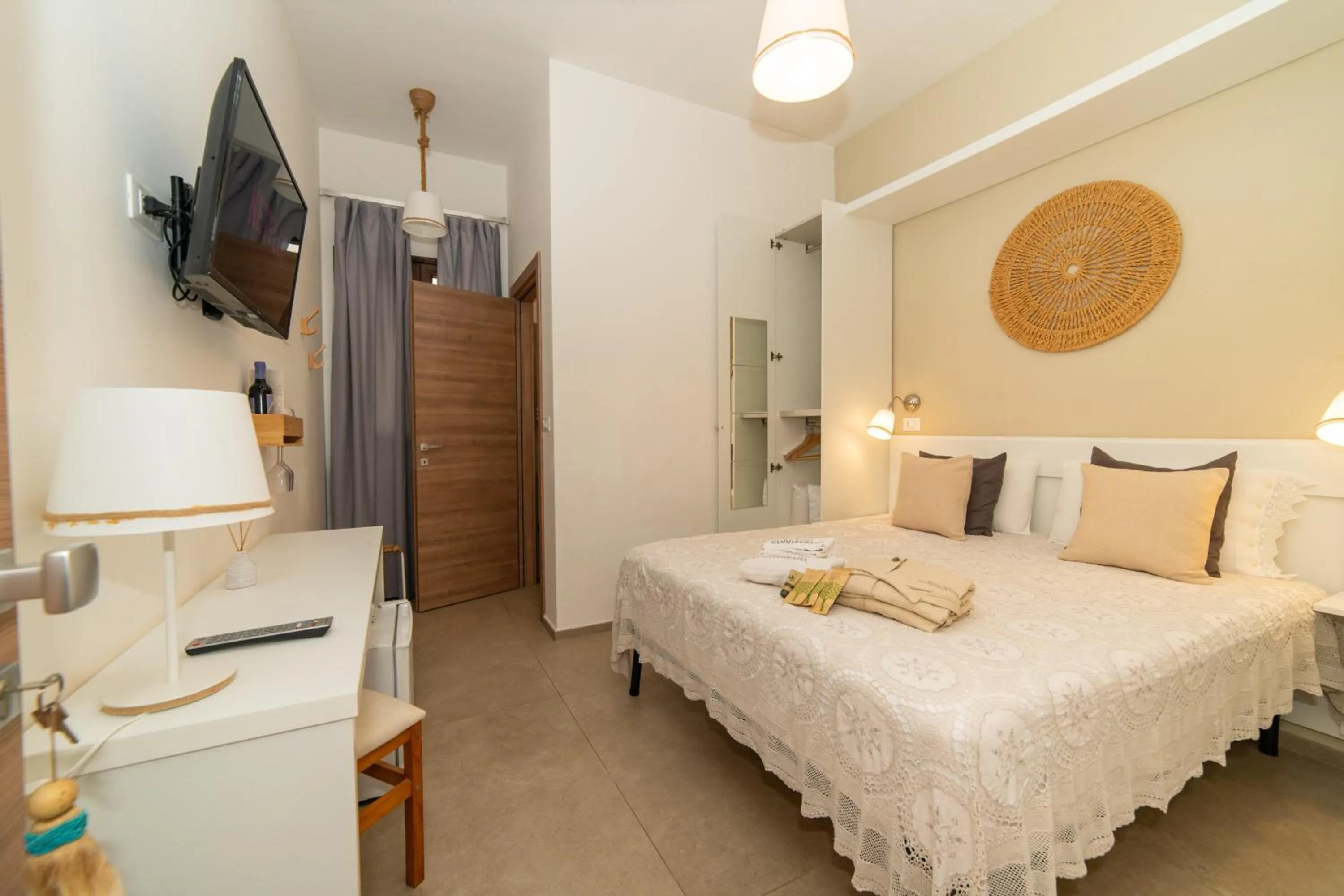 Bed in Villa Mamma Grazia Rooms