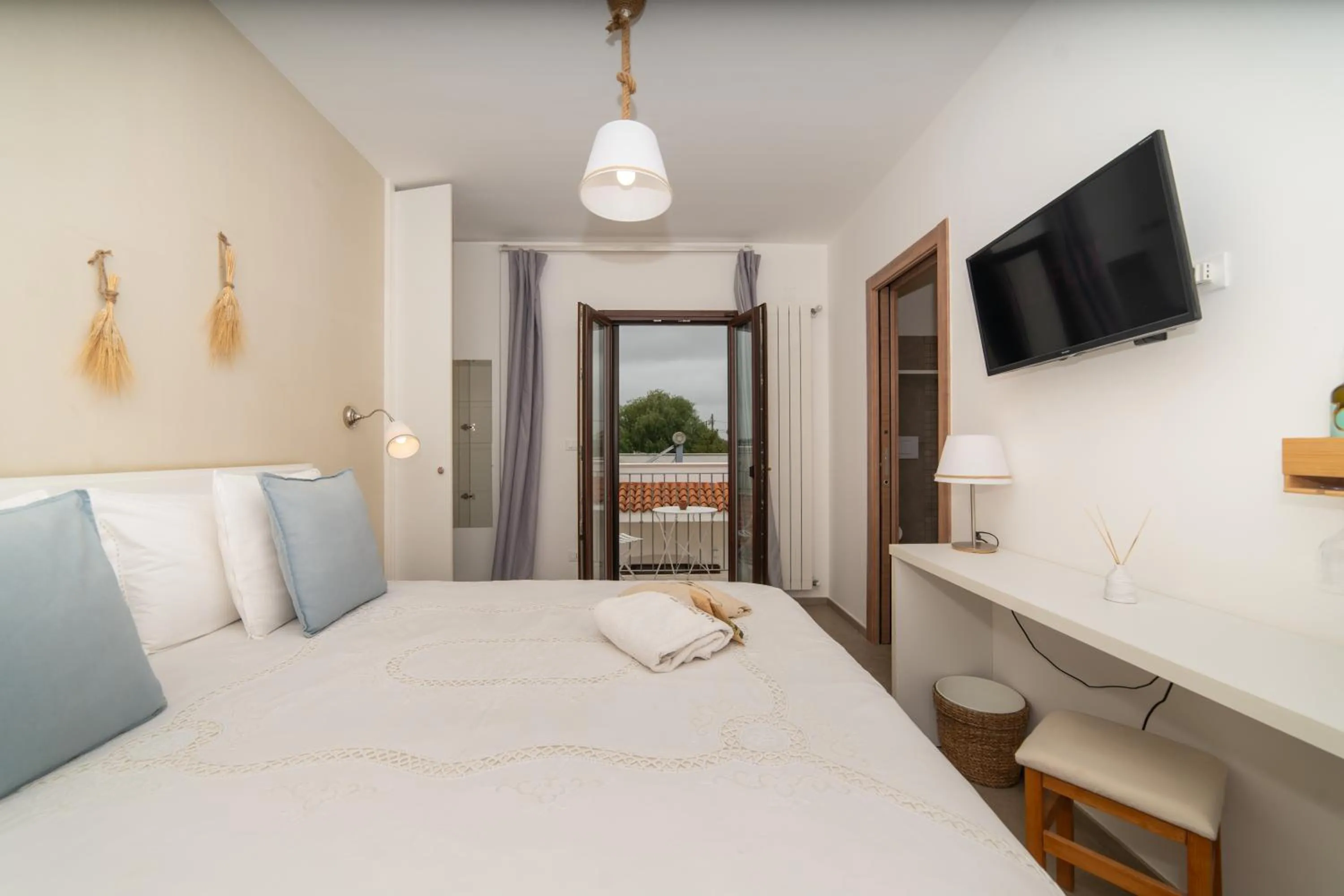 Bed in Villa Mamma Grazia Rooms