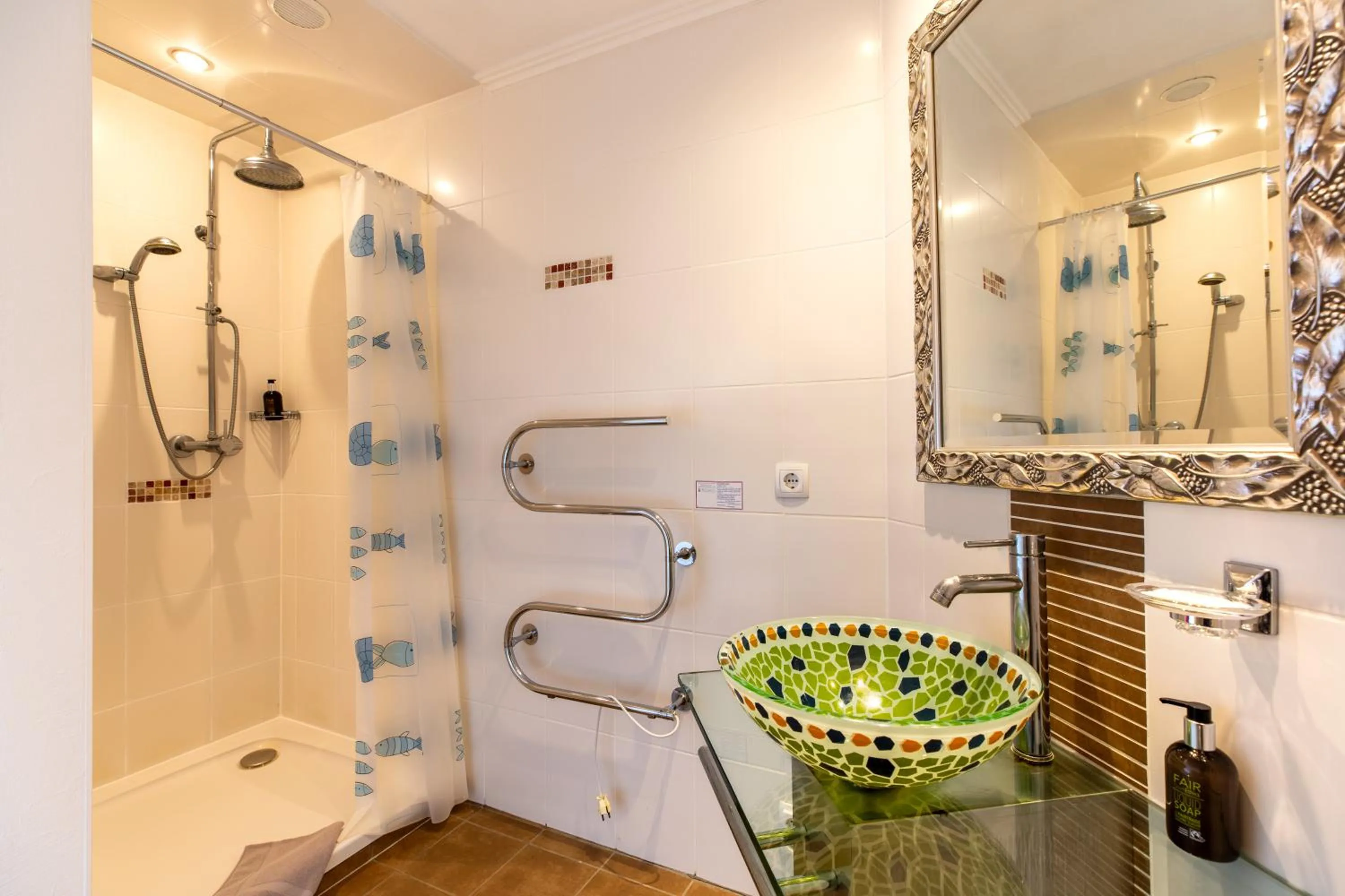Shower in Hotel MeerLand Pellworm