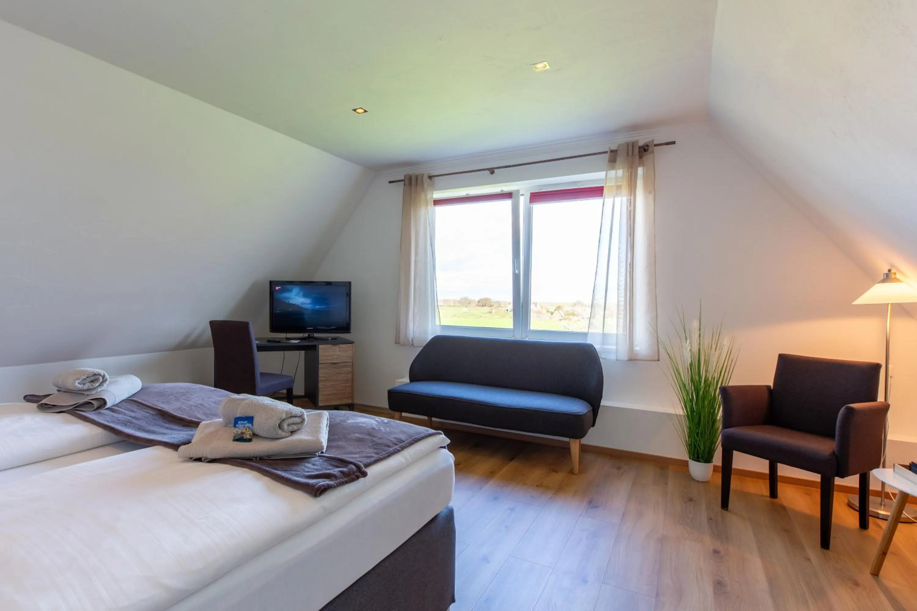 Bed in Hotel MeerLand Pellworm