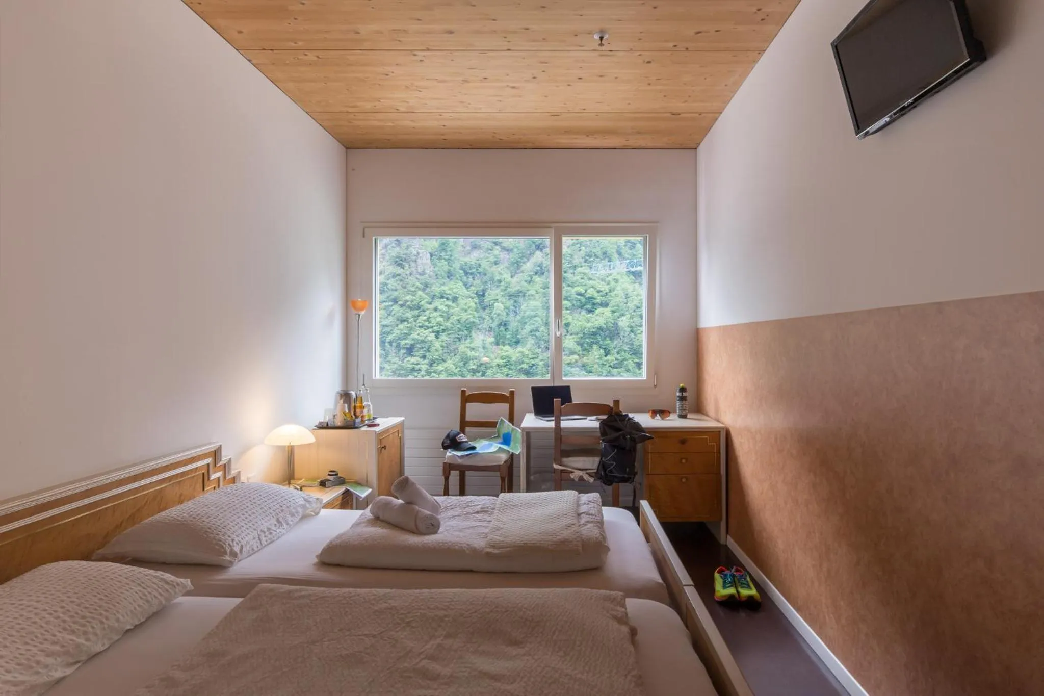 Bed in Hotel Pizzo Vogorno