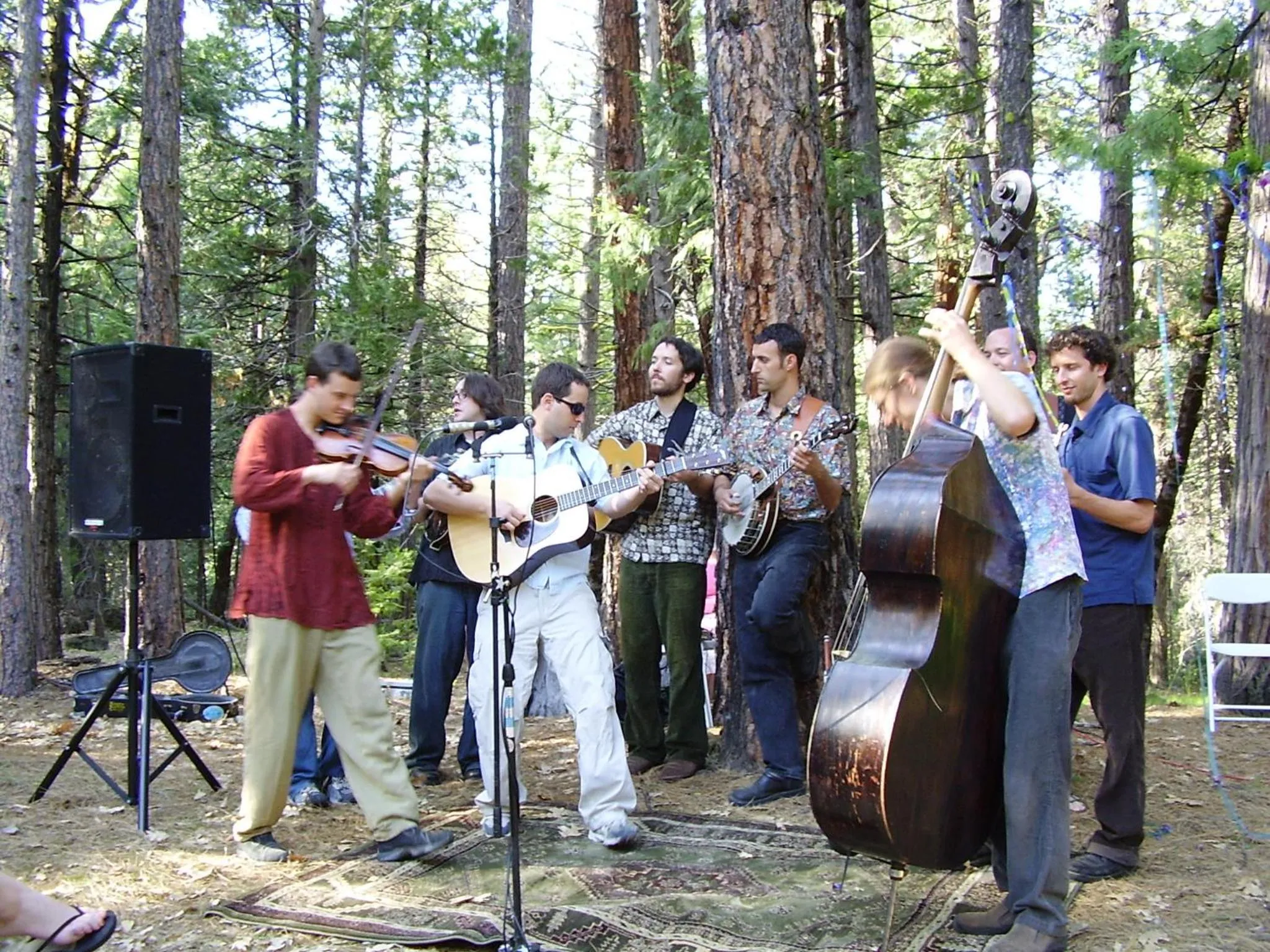 Evening entertainment in Evergreen Lodge at Yosemite