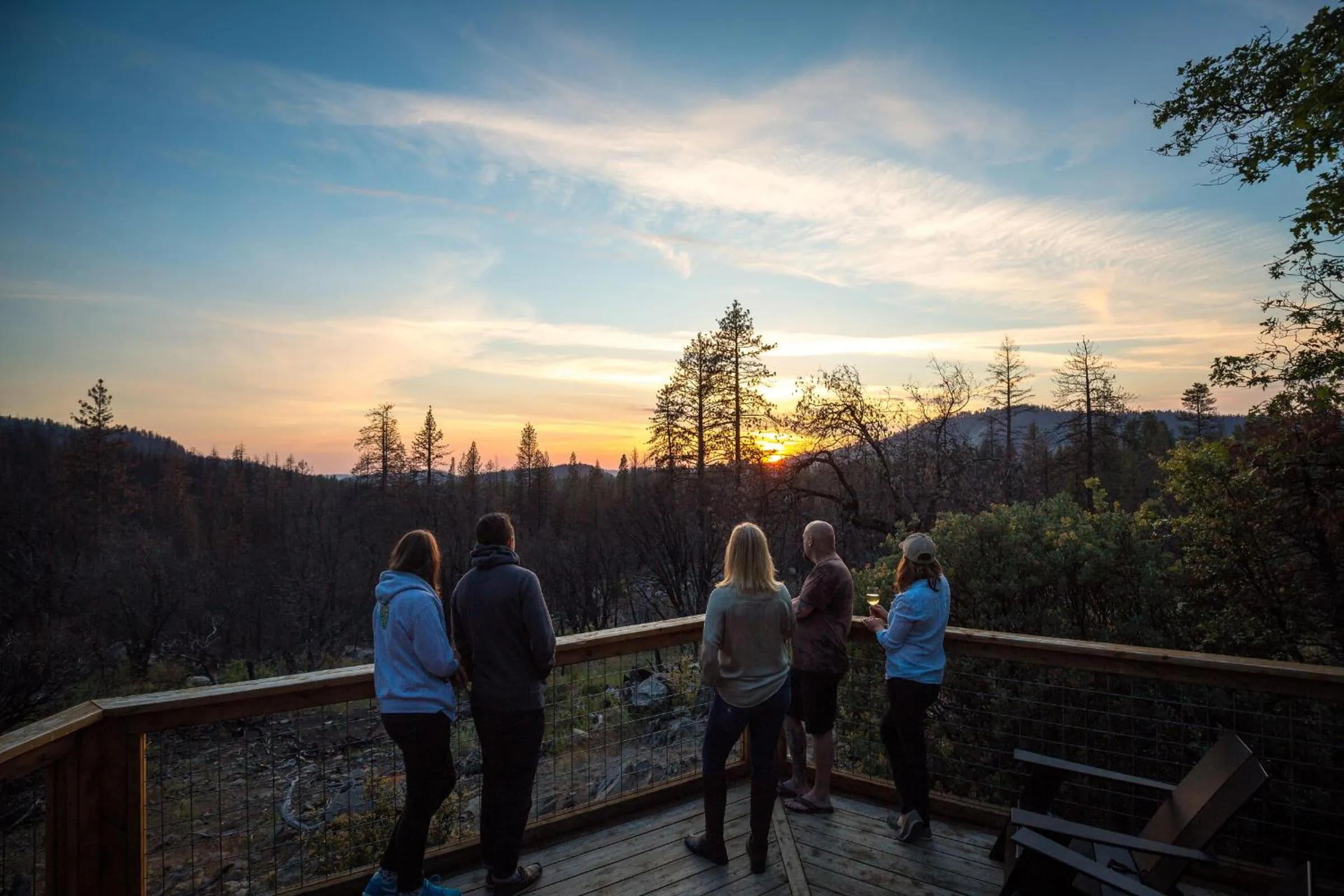 Balcony/Terrace in Evergreen Lodge at Yosemite