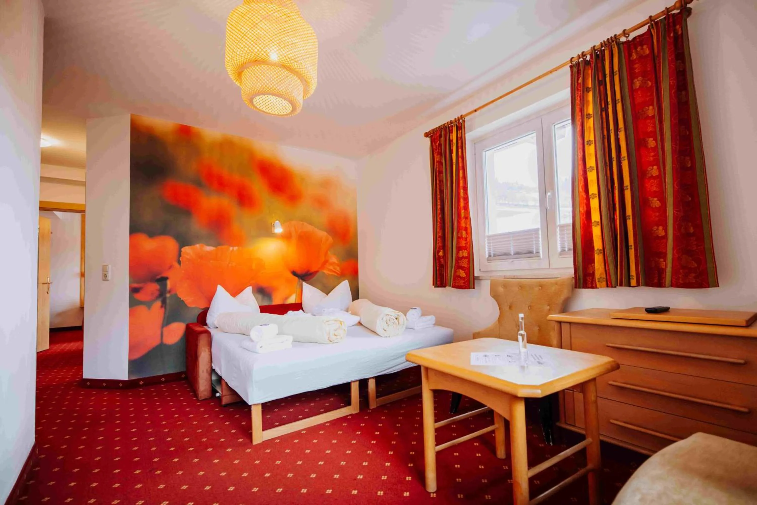 Bed in Hotel in the HEART of the Alps