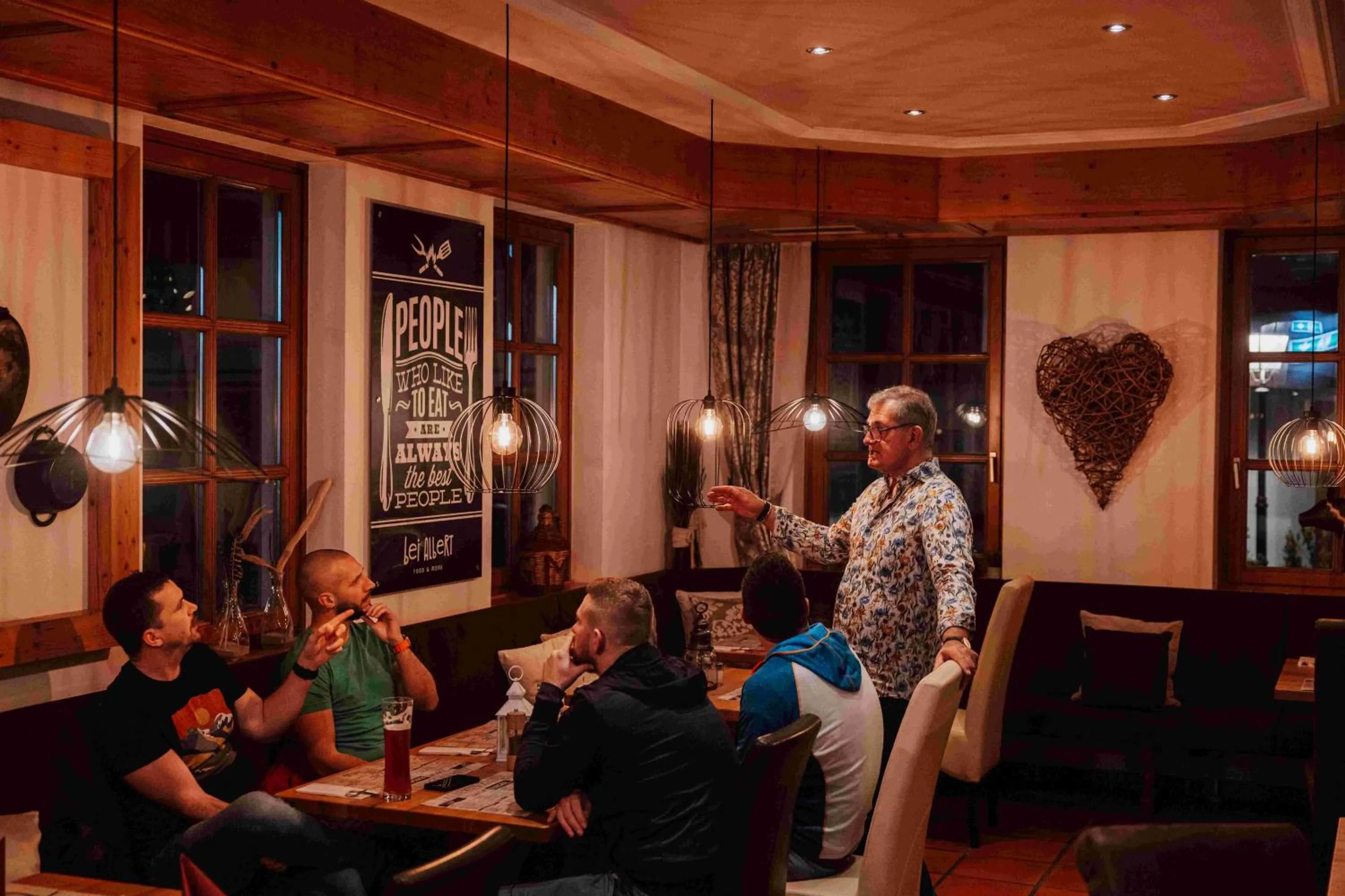 Restaurant/places to eat in Hotel in the HEART of the Alps