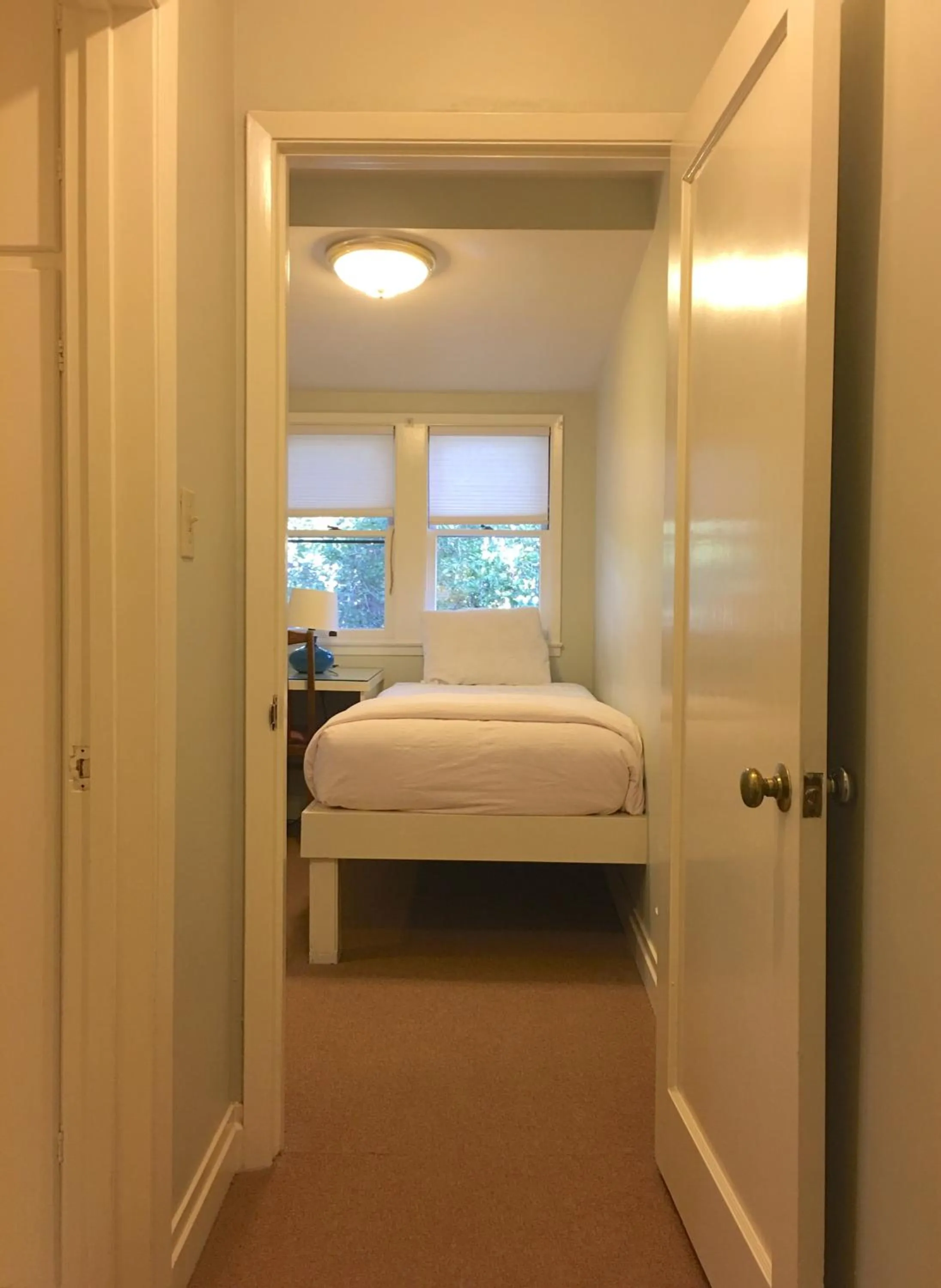 Bed in Cowper Inn