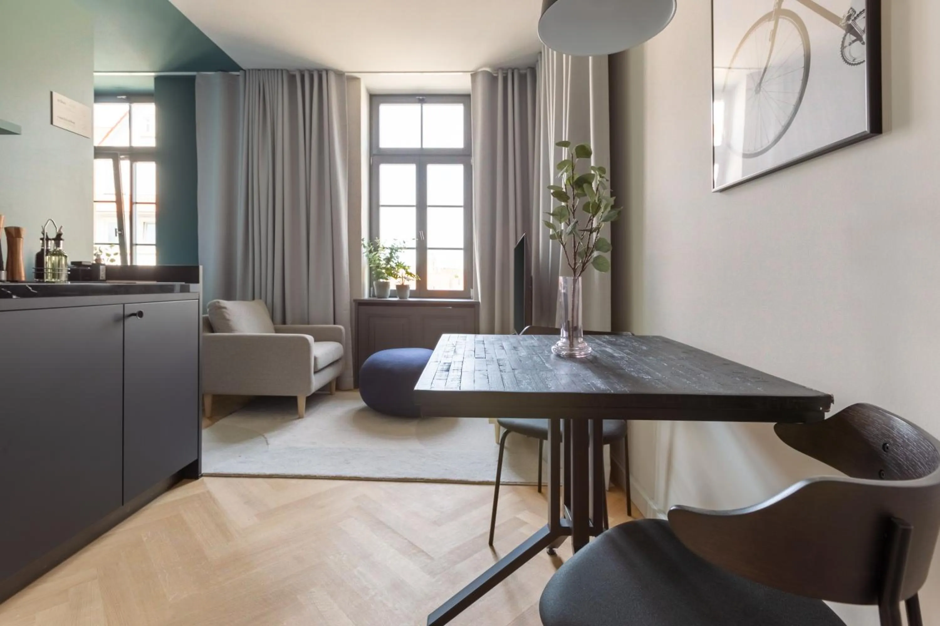 Seating area in Limehome Rottenburg am Neckar Poststraße