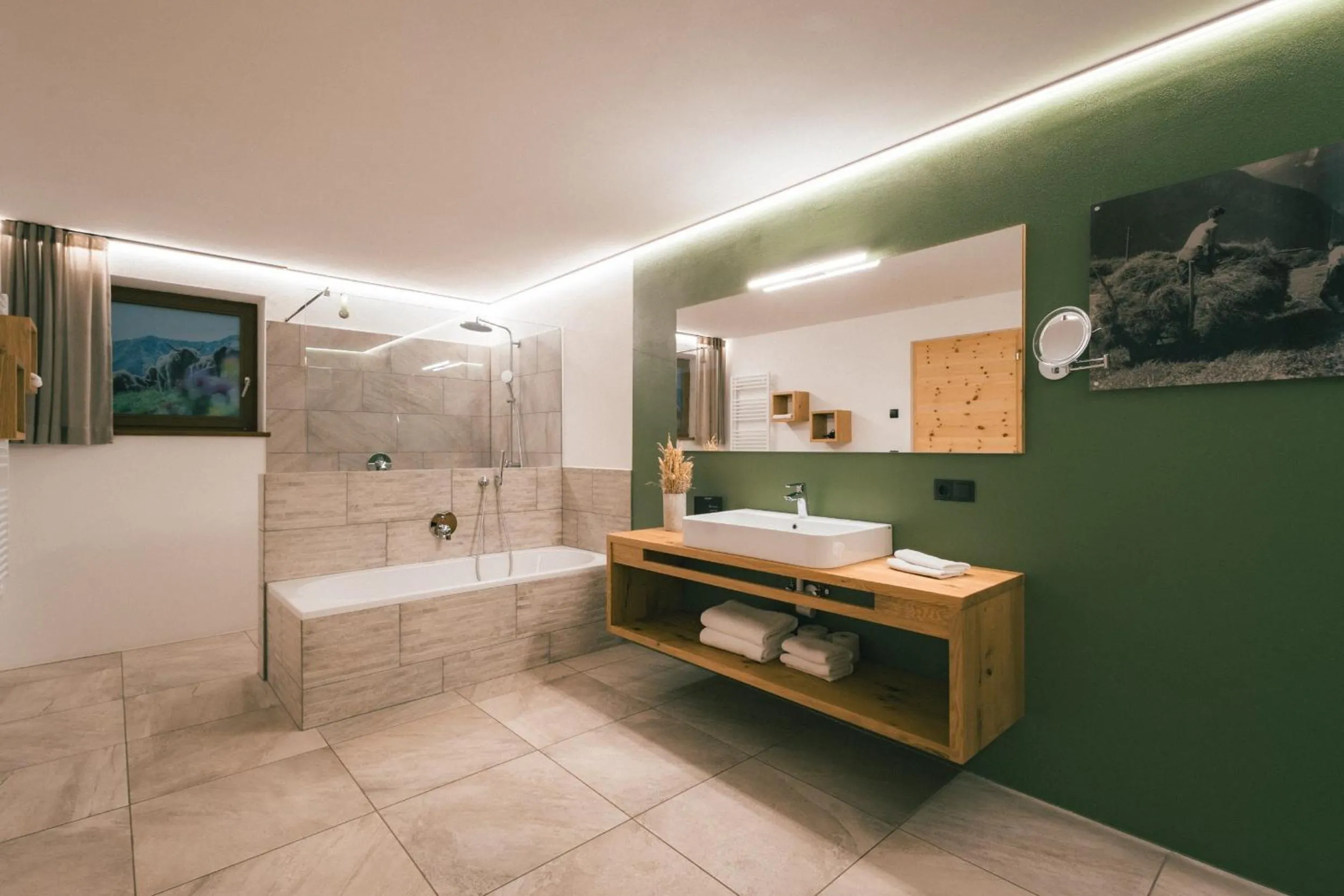 Bathroom in Archehof Hochzirm Lodge Anton