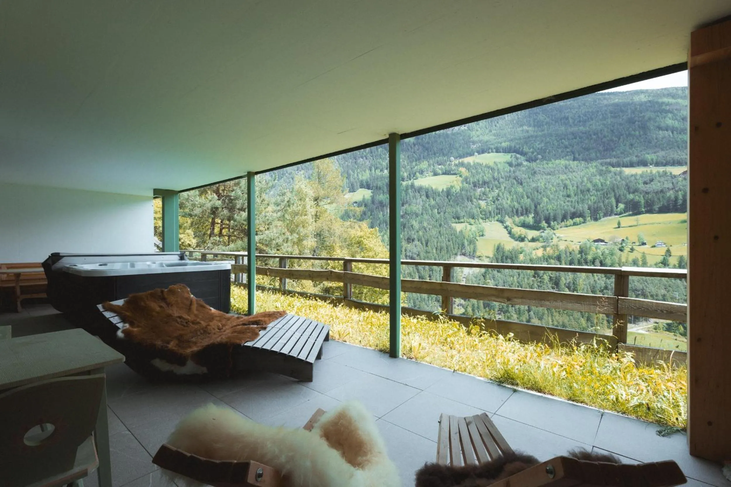 Property building in Archehof Hochzirm Lodge Anton