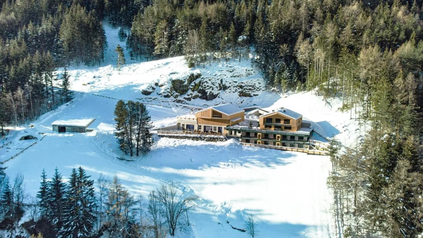 Property building in Archehof Hochzirm Lodge Anton