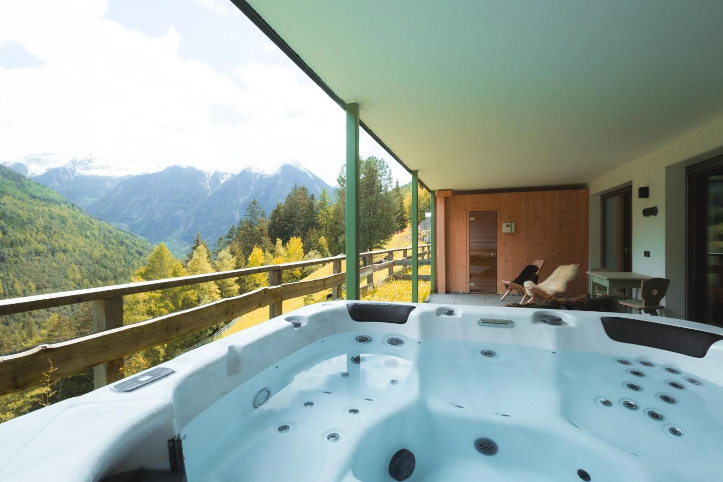 Property building in Archehof Hochzirm Lodge Anton