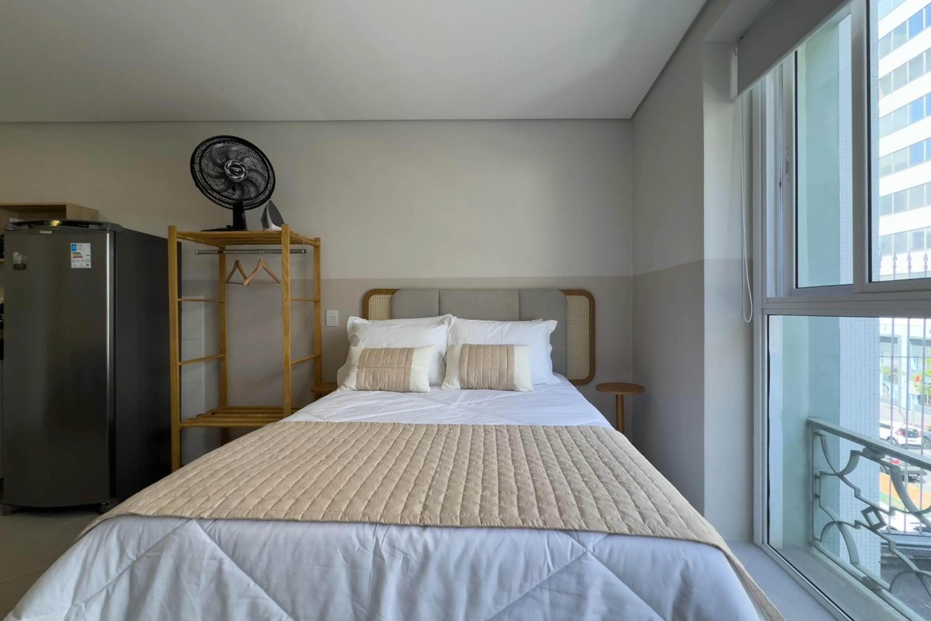 Photo of the whole room, Bed in 360 Av Ipiranga