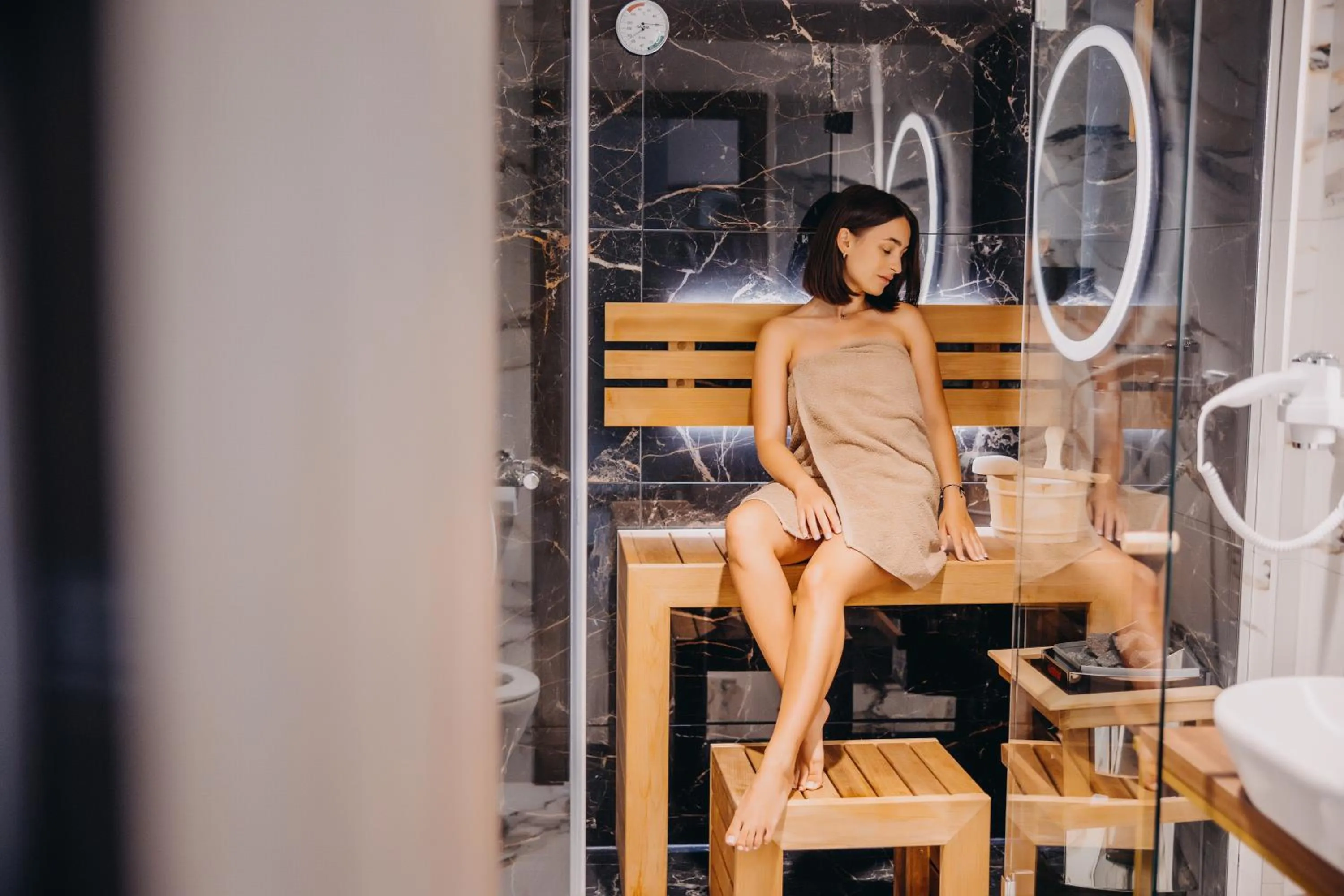 Sauna in Five Seasons Szklarska Poręba