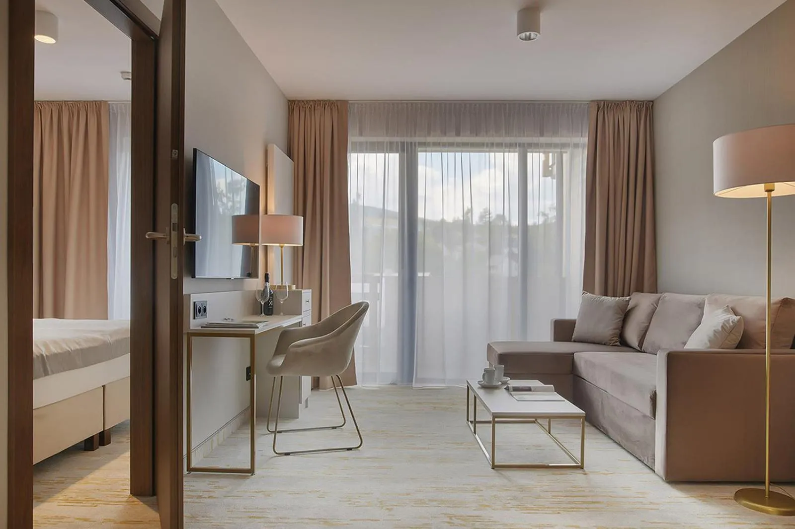 Guests, Bed in Five Seasons Szklarska Poręba