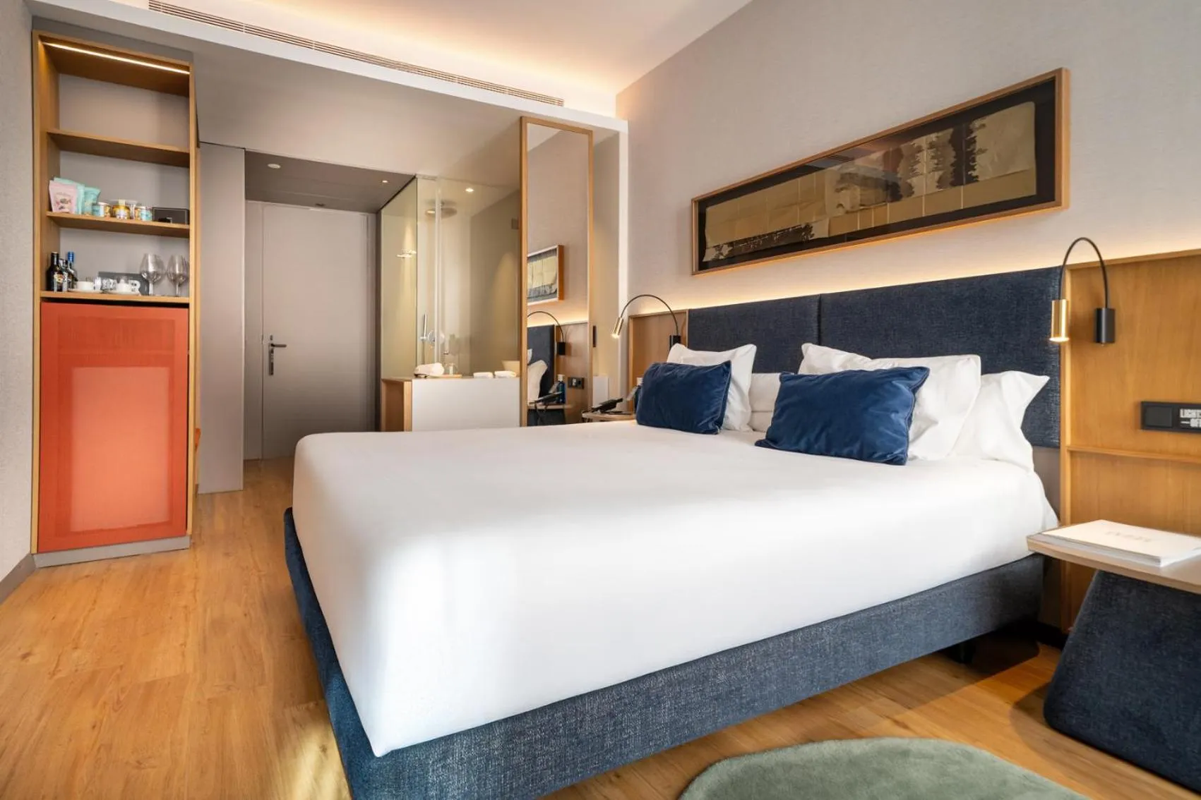 Bedroom, Bed in Ocean Drive Madrid