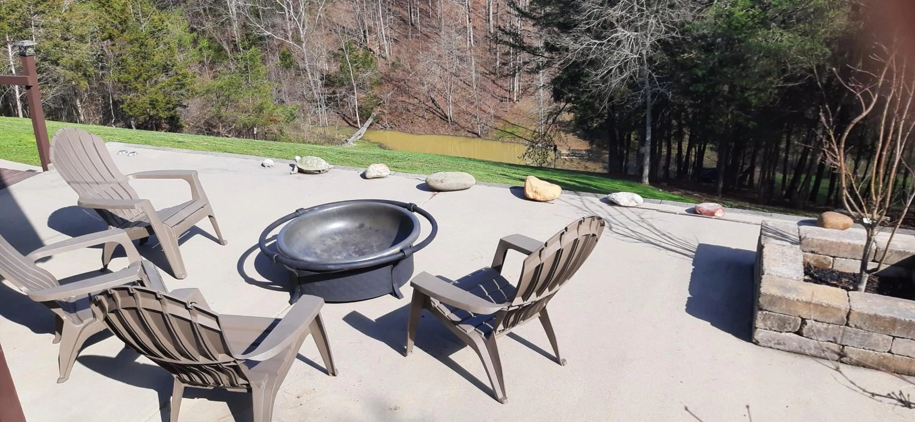 Balcony/Terrace in Private Pet Friendly Home Near Exotic Deer Farm Close to Pigeon Forge, Gatlinburg TN