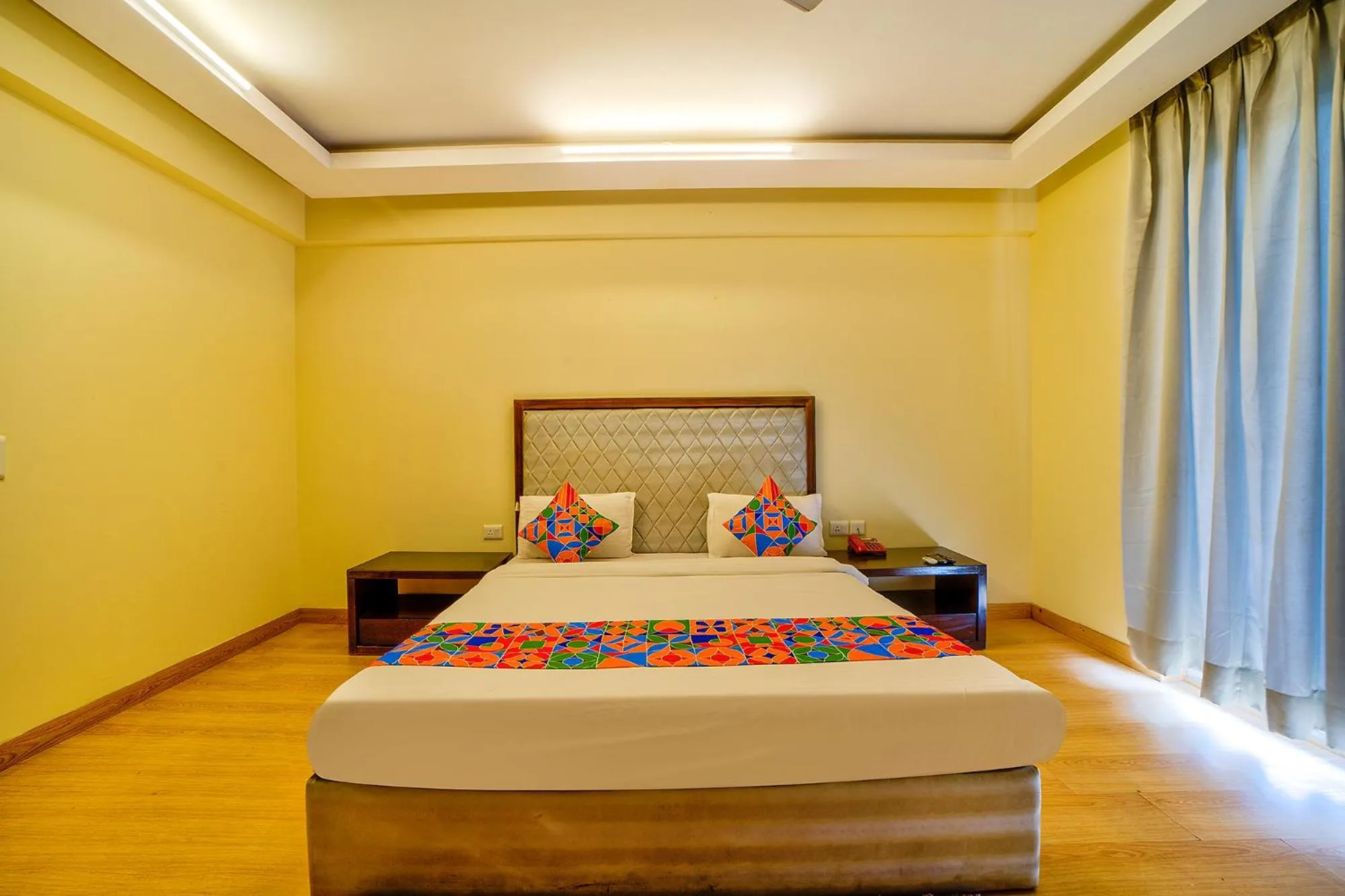 Bed in FabHotel Rivlet