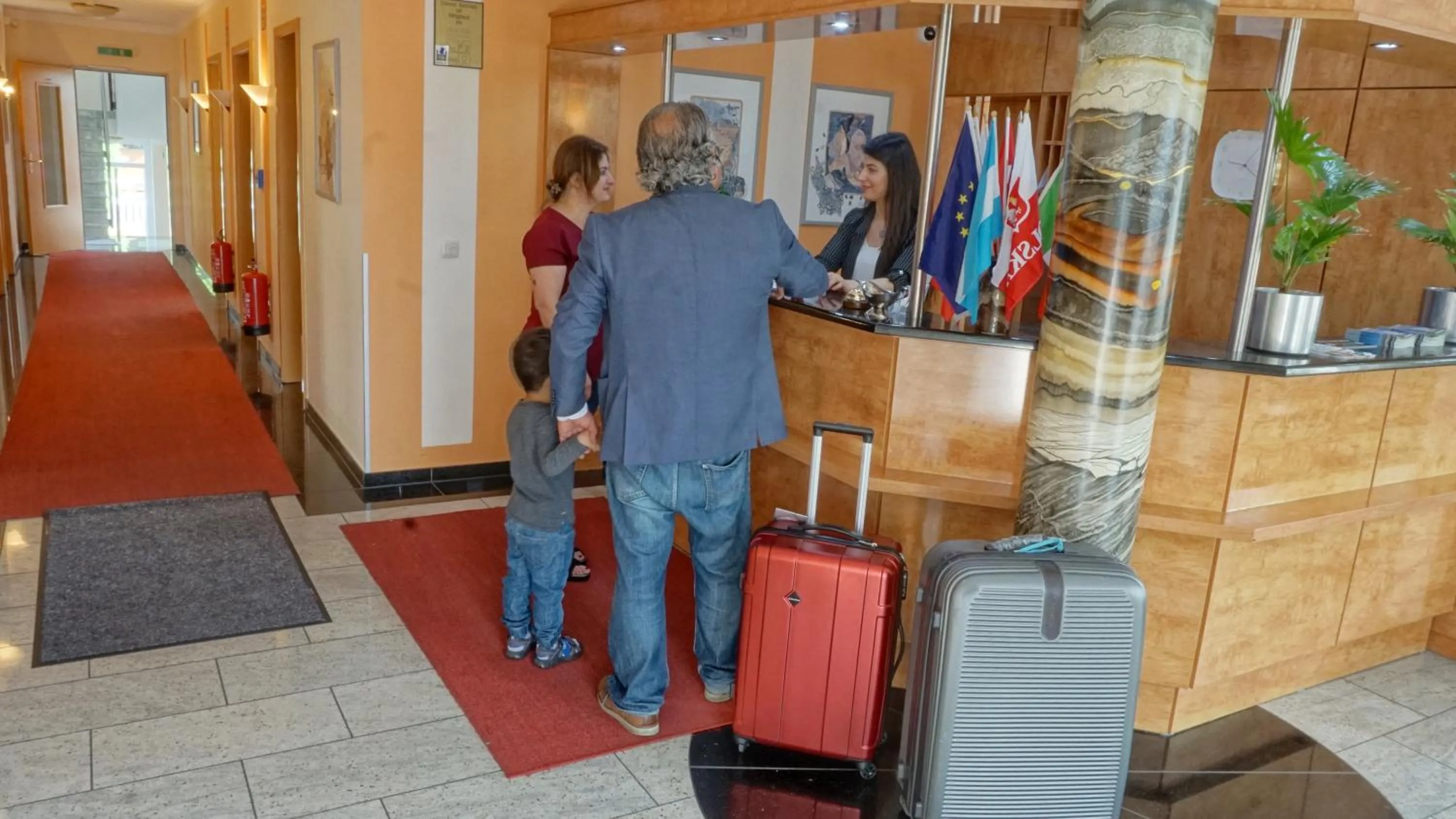 Lobby or reception in Hotel Opal