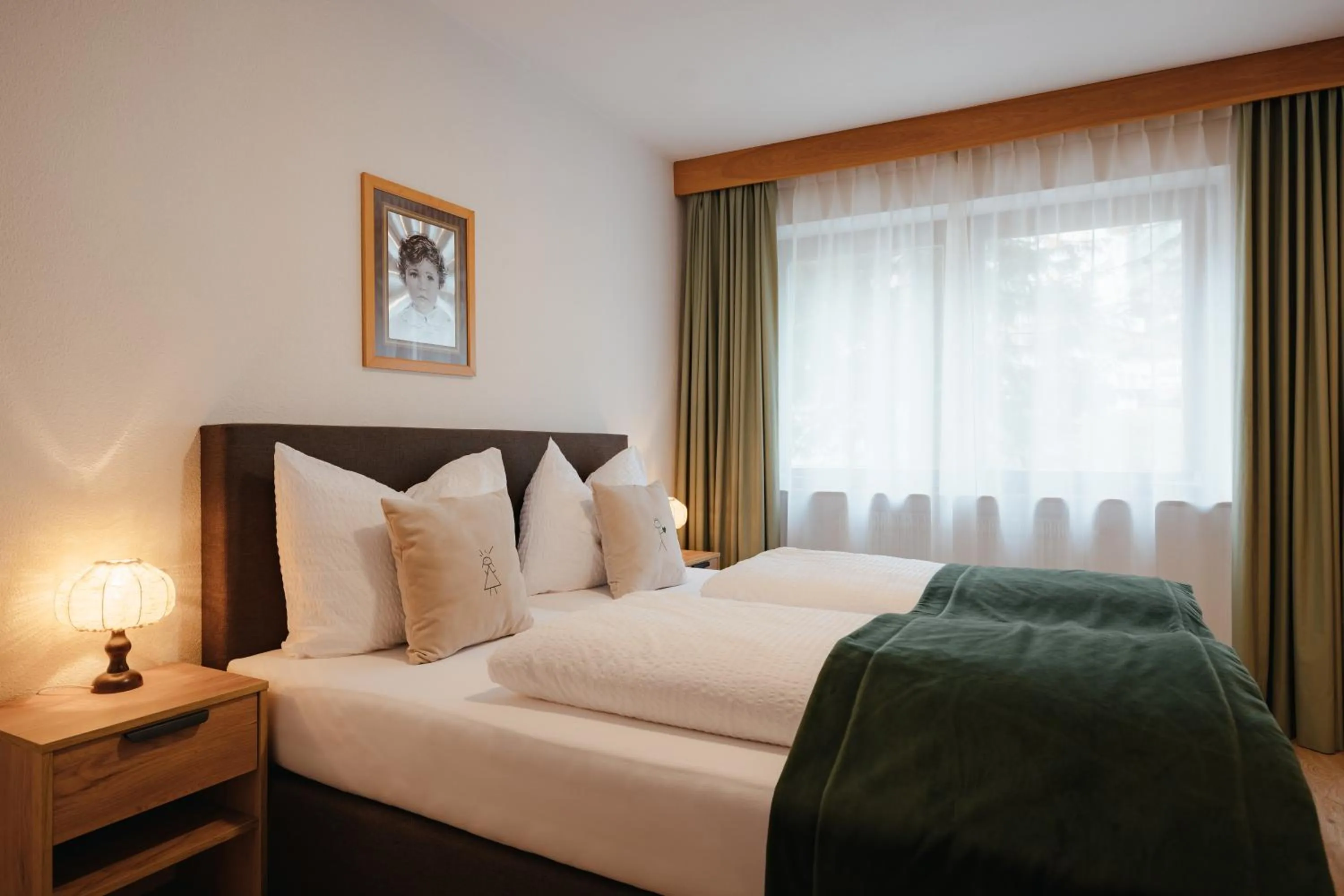 Bed in Residence Arche Noah - Colfosco