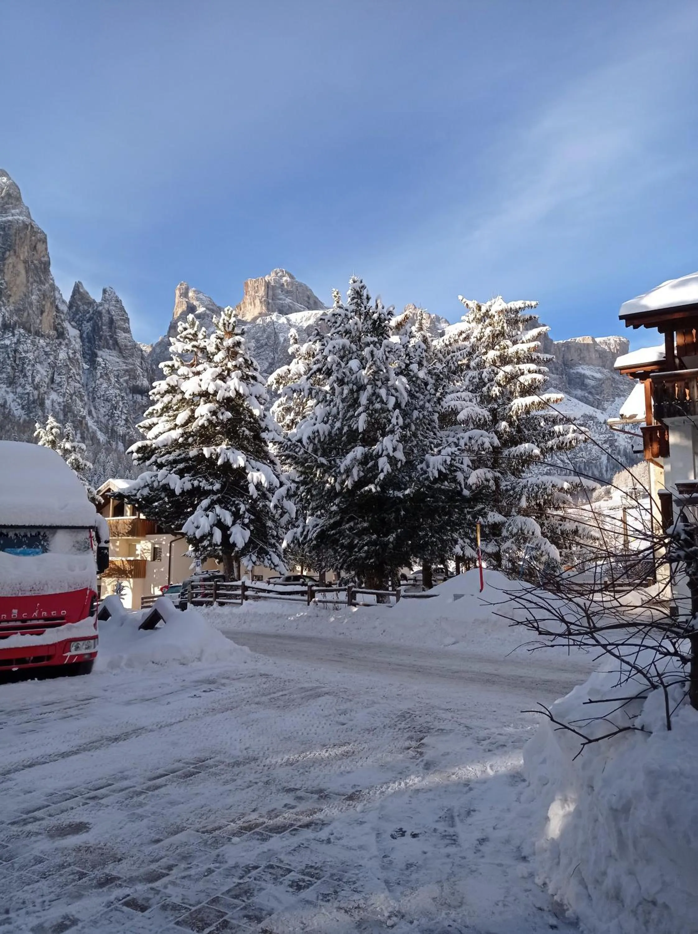 Natural landscape in Residence Arche Noah - Colfosco