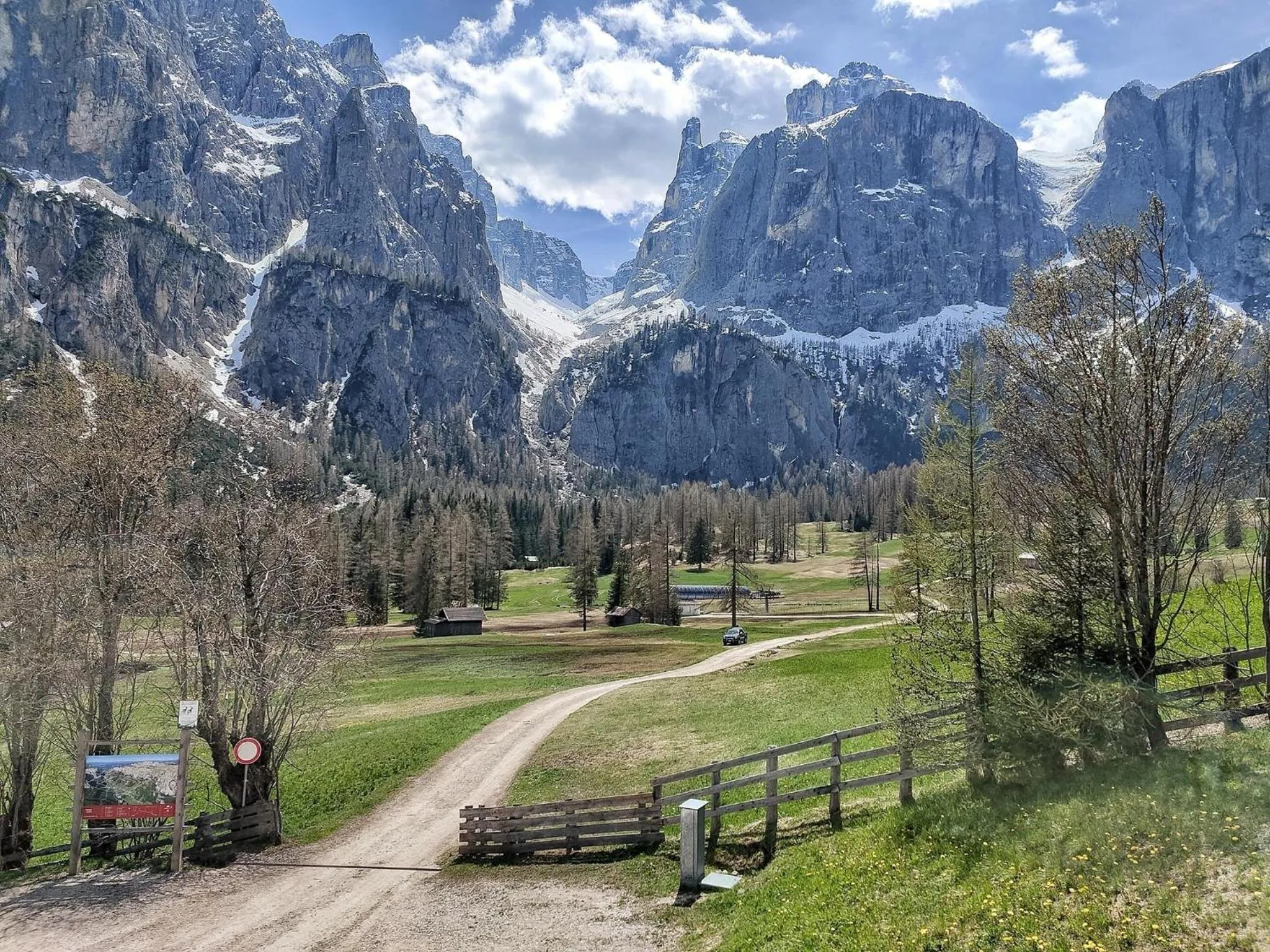 Natural landscape in Residence Arche Noah - Colfosco