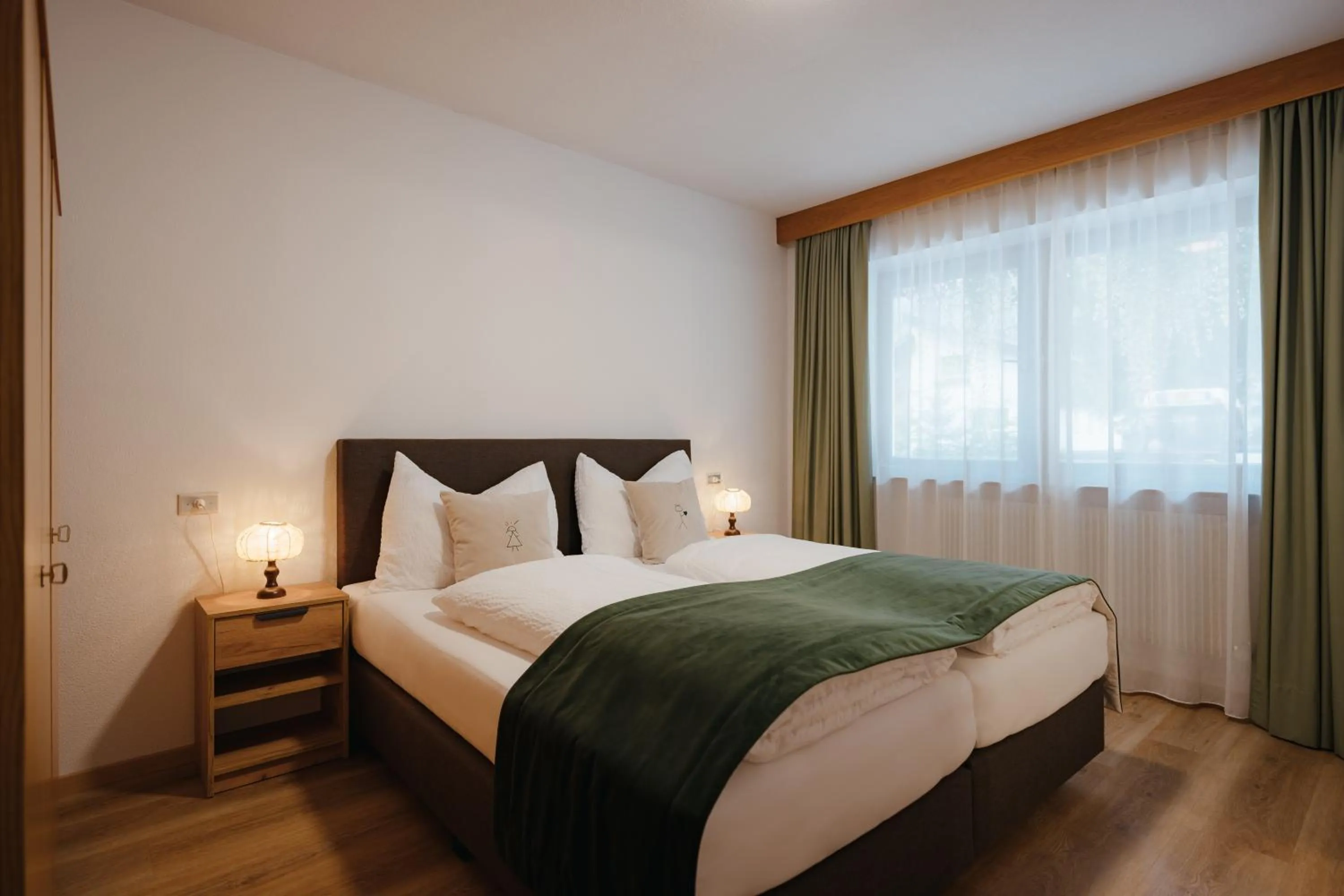 Bedroom, Bed in Residence Arche Noah - Colfosco