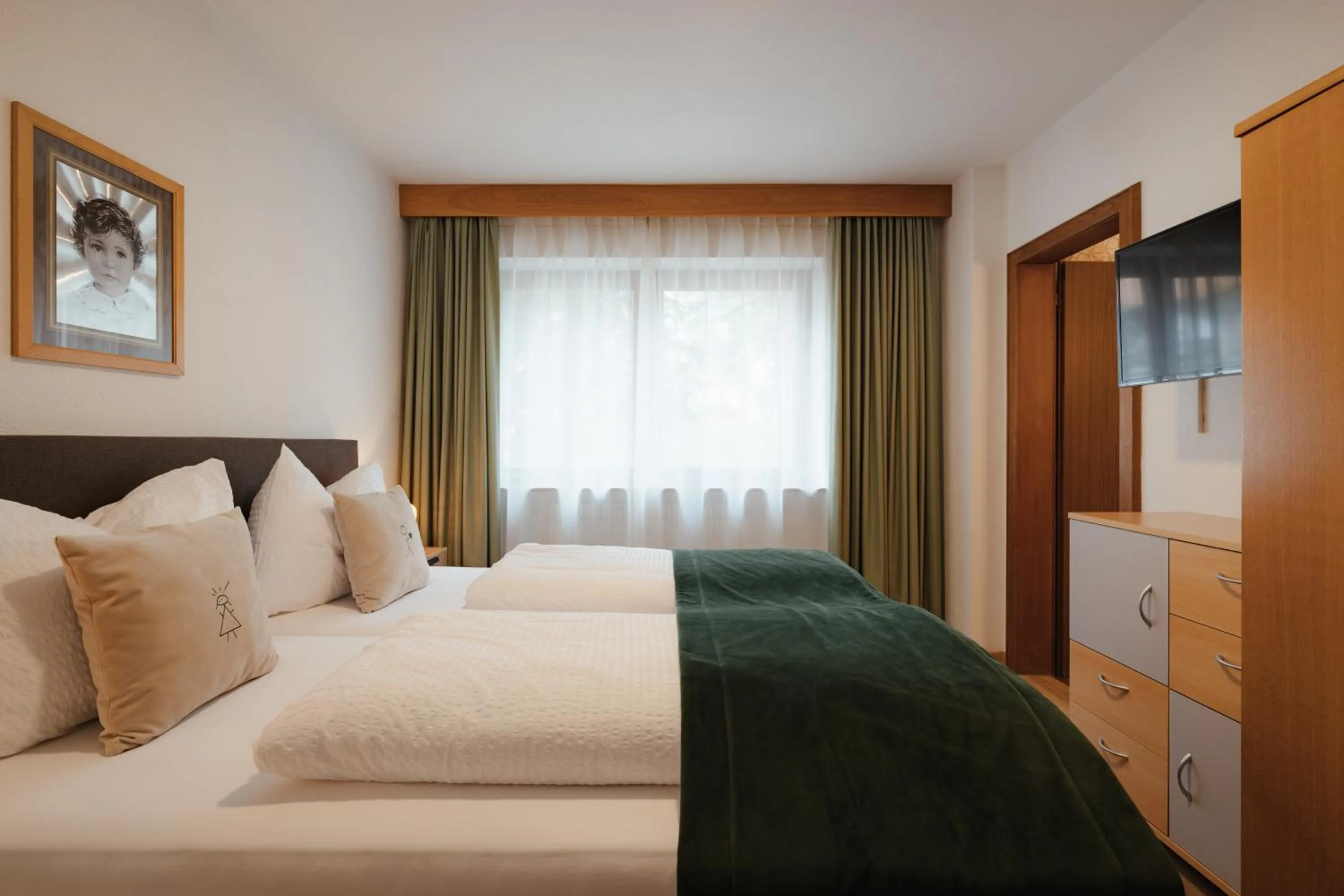 TV and multimedia, Bed in Residence Arche Noah - Colfosco