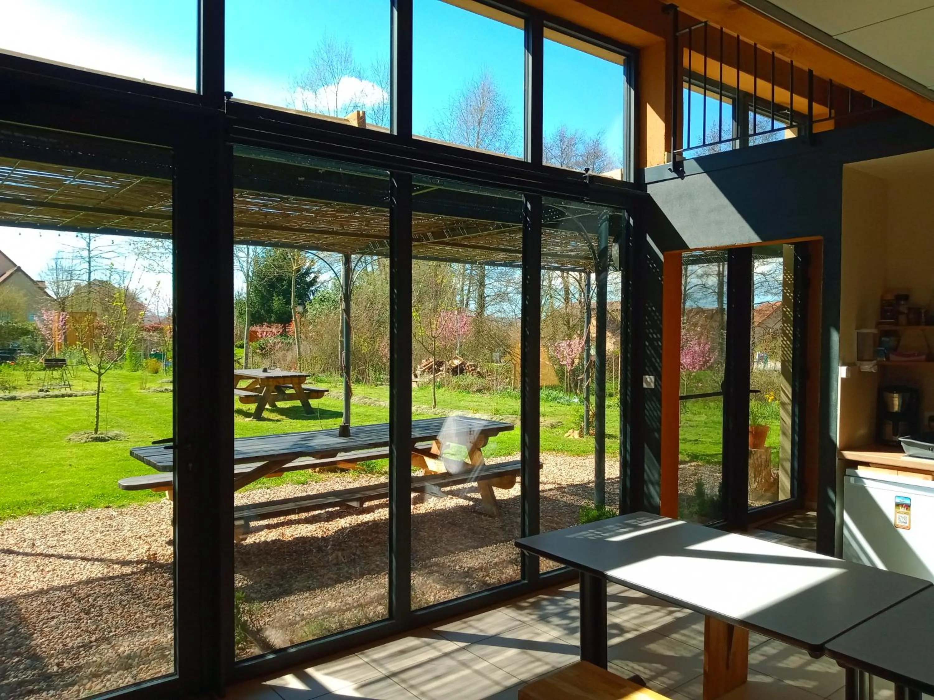 Patio in Le Baugyte - Gite de GROUPE - 14 lits simples
