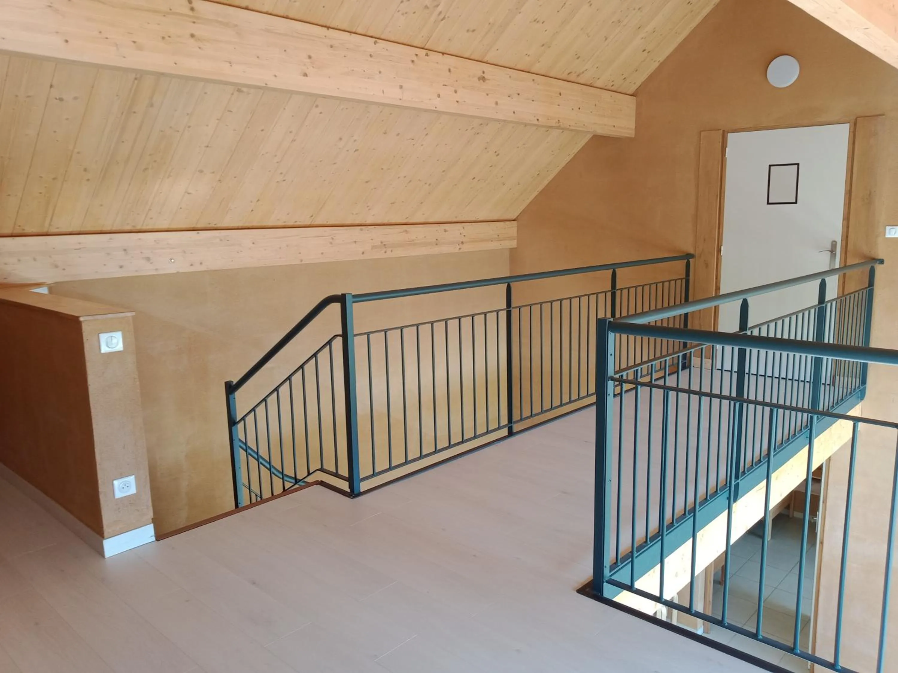 Bedroom in Le Baugyte - Gite de GROUPE - 14 lits simples