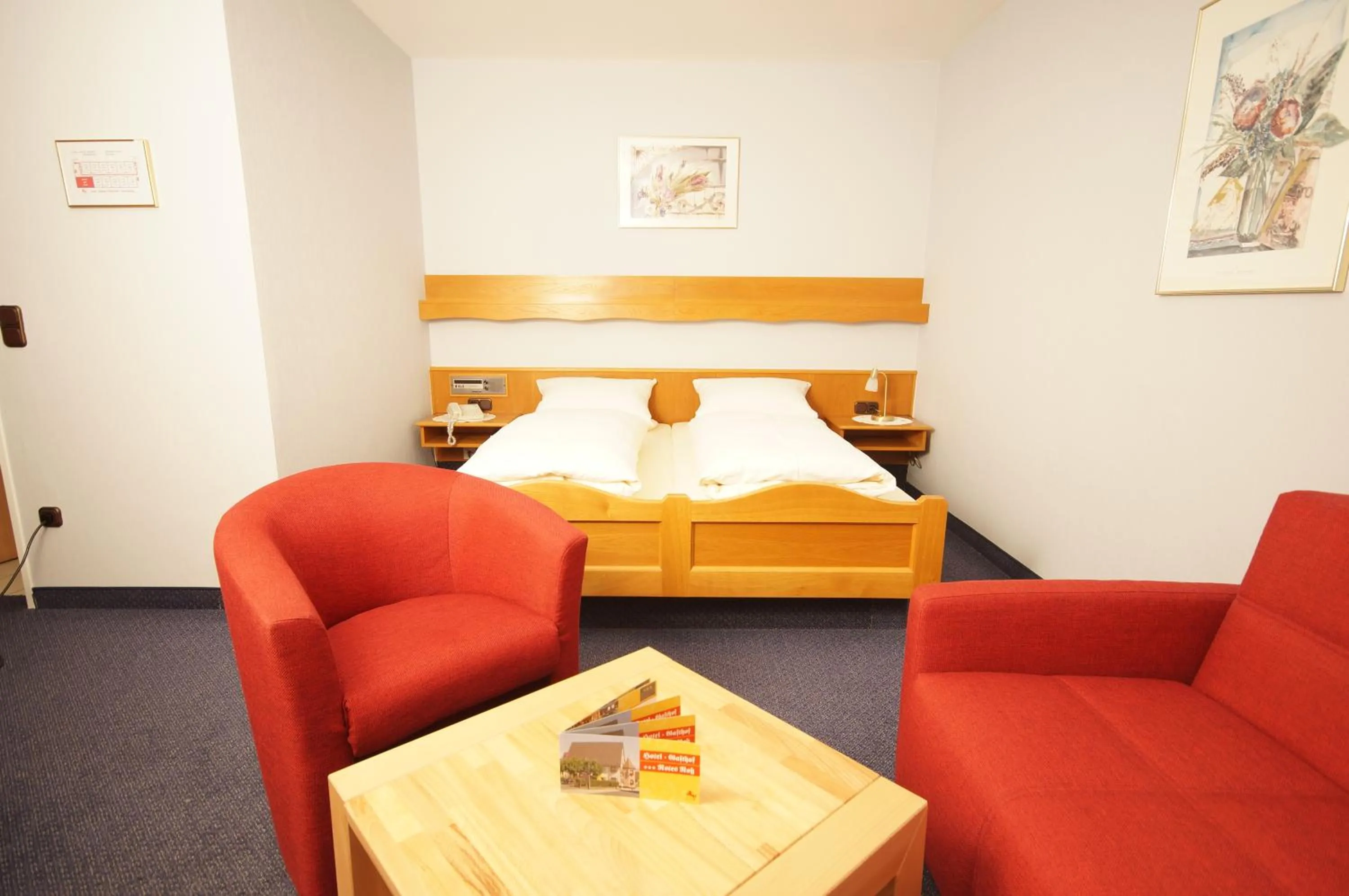 Bed in Hotel-Gasthof Rotes Roß
