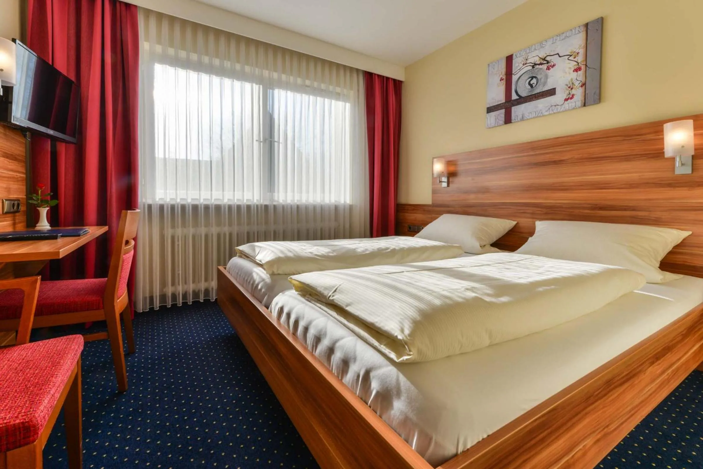 Bed in Hotel-Gasthof Rotes Roß