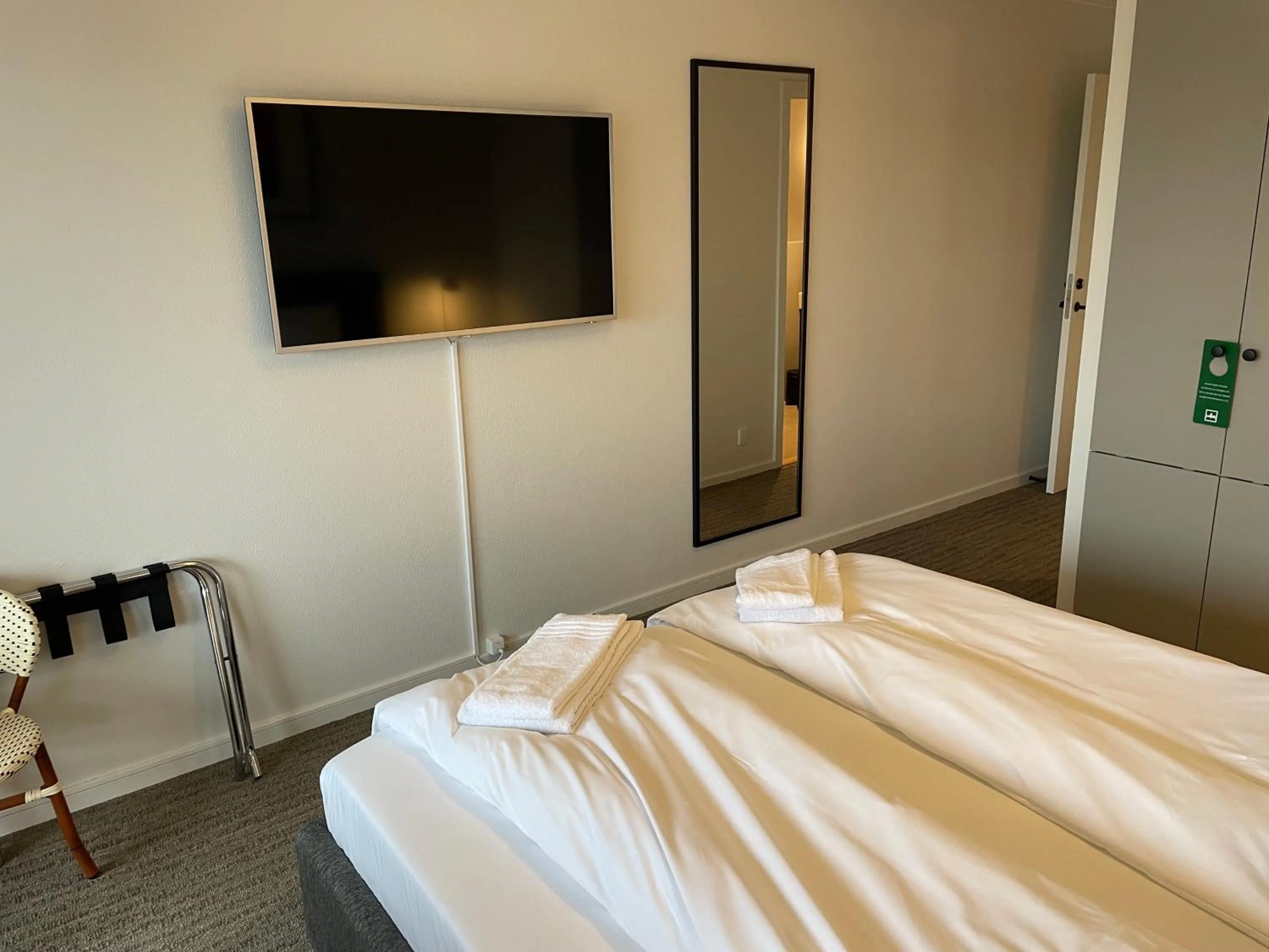 Bedroom, Bed in Hotel Nørrevang