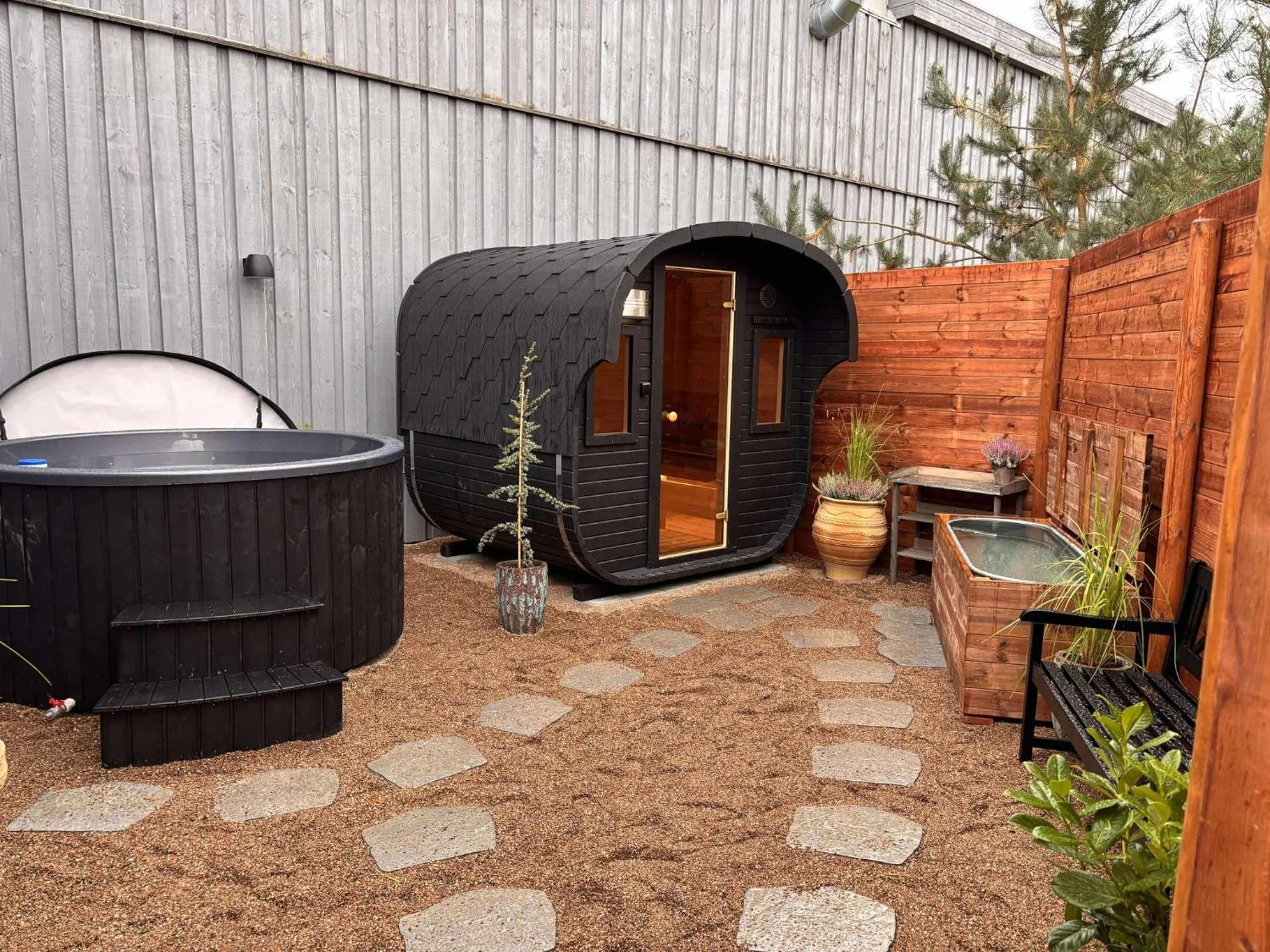 Hot Tub in Hotel Nørrevang