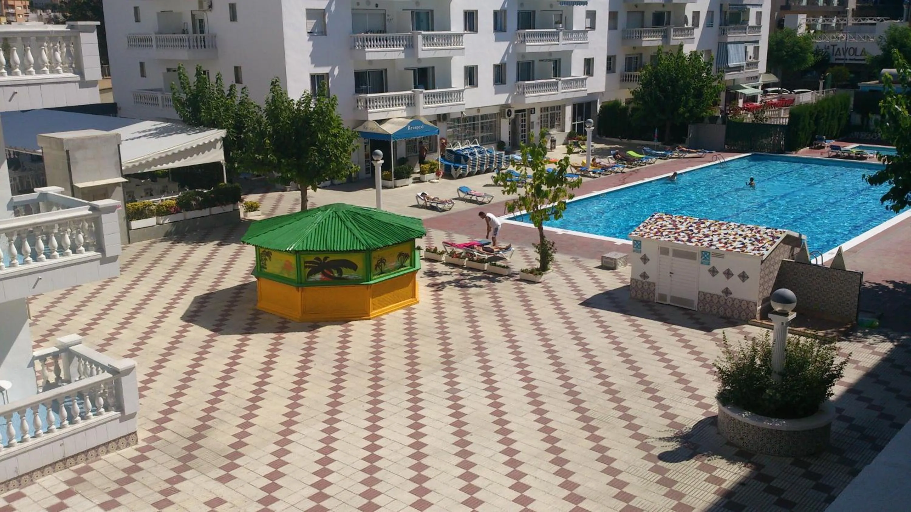 Balcony/Terrace in Europa Family Apartments