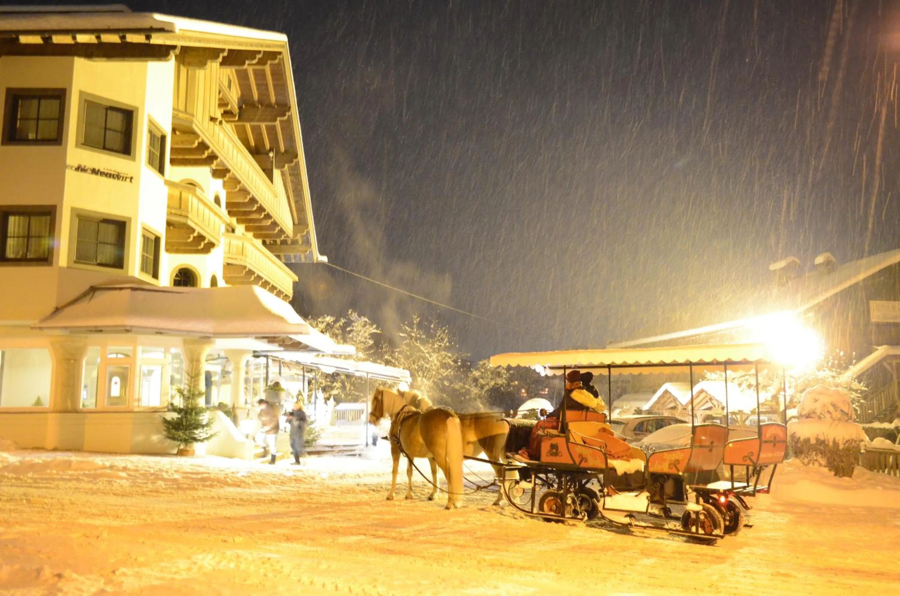 Facade/entrance in derNeuwirt