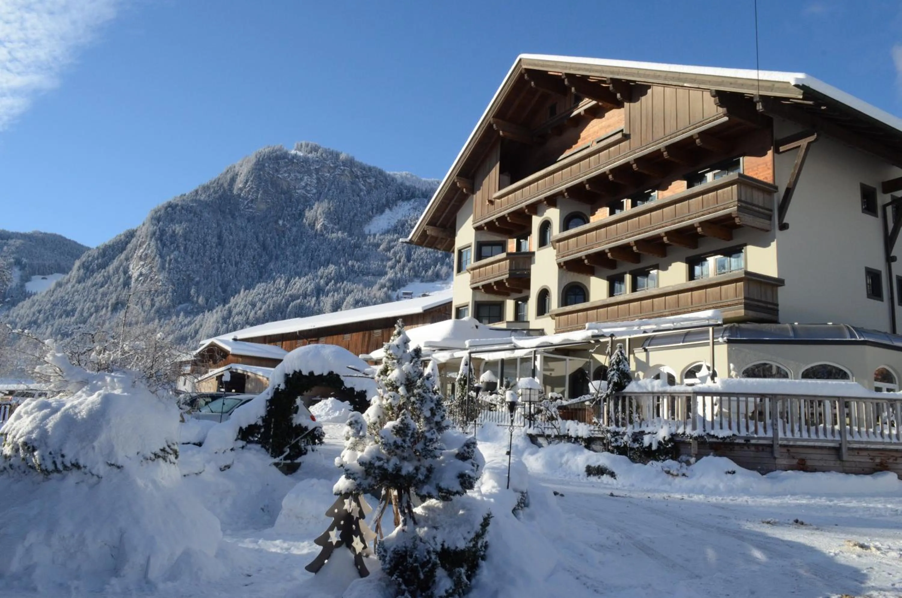 Facade/entrance in derNeuwirt