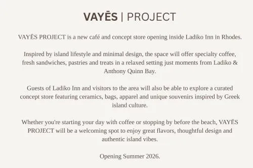 Ladiko Inn Hotel Faliraki -Anthony Quinn Bay