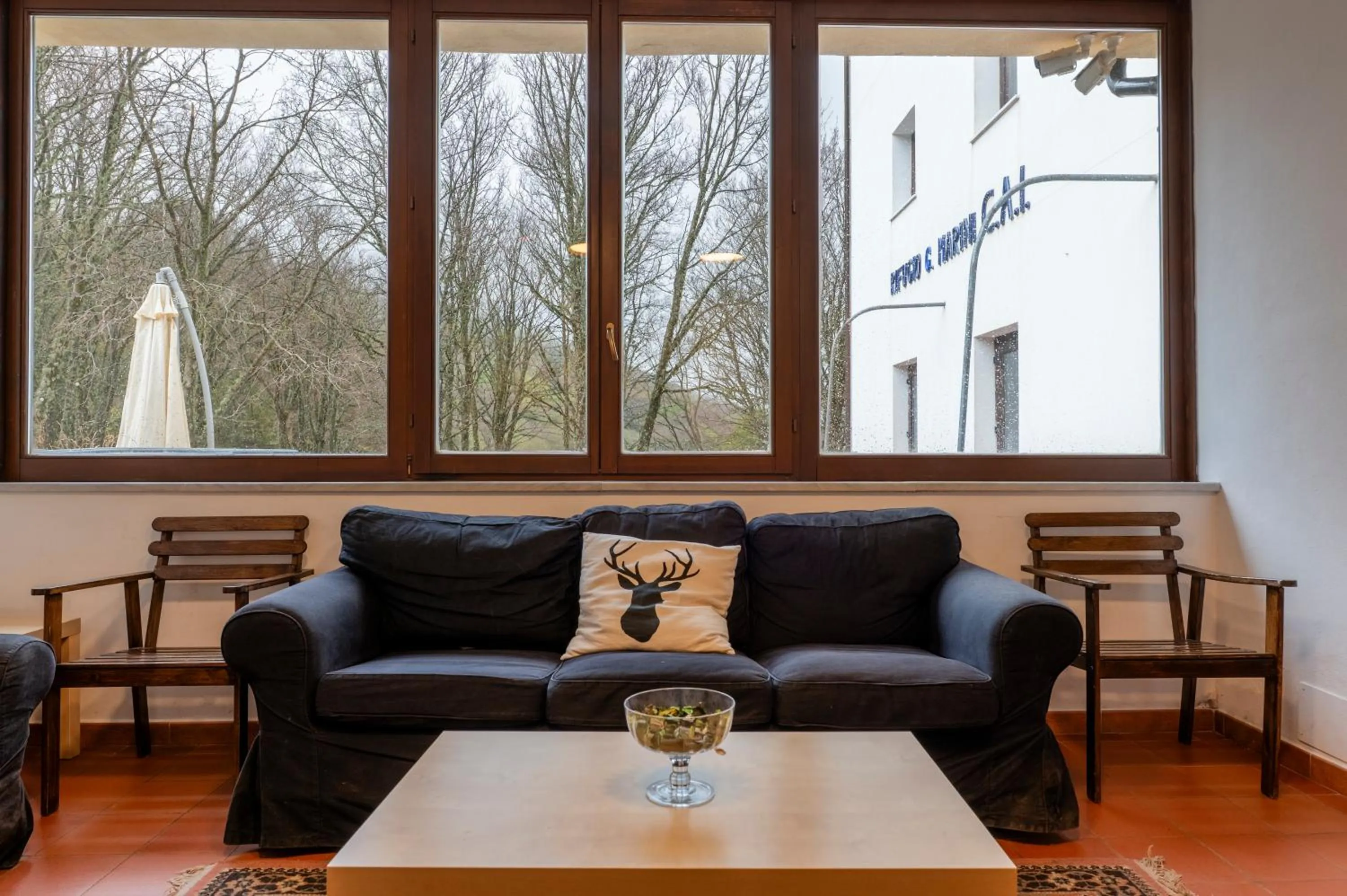Living room in Rifugio Giuliano Marini